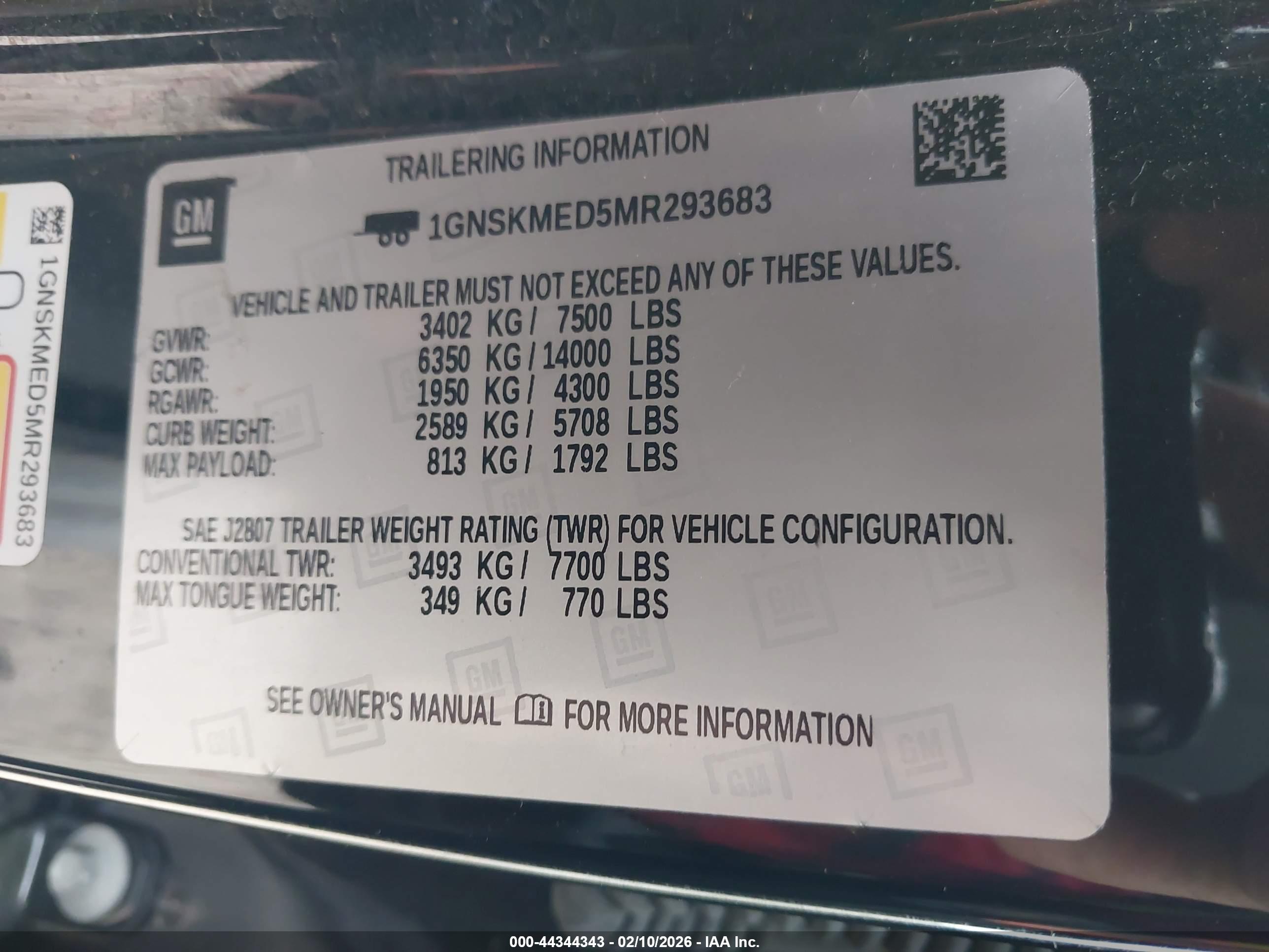 CHEVROLET TAHOE image 9