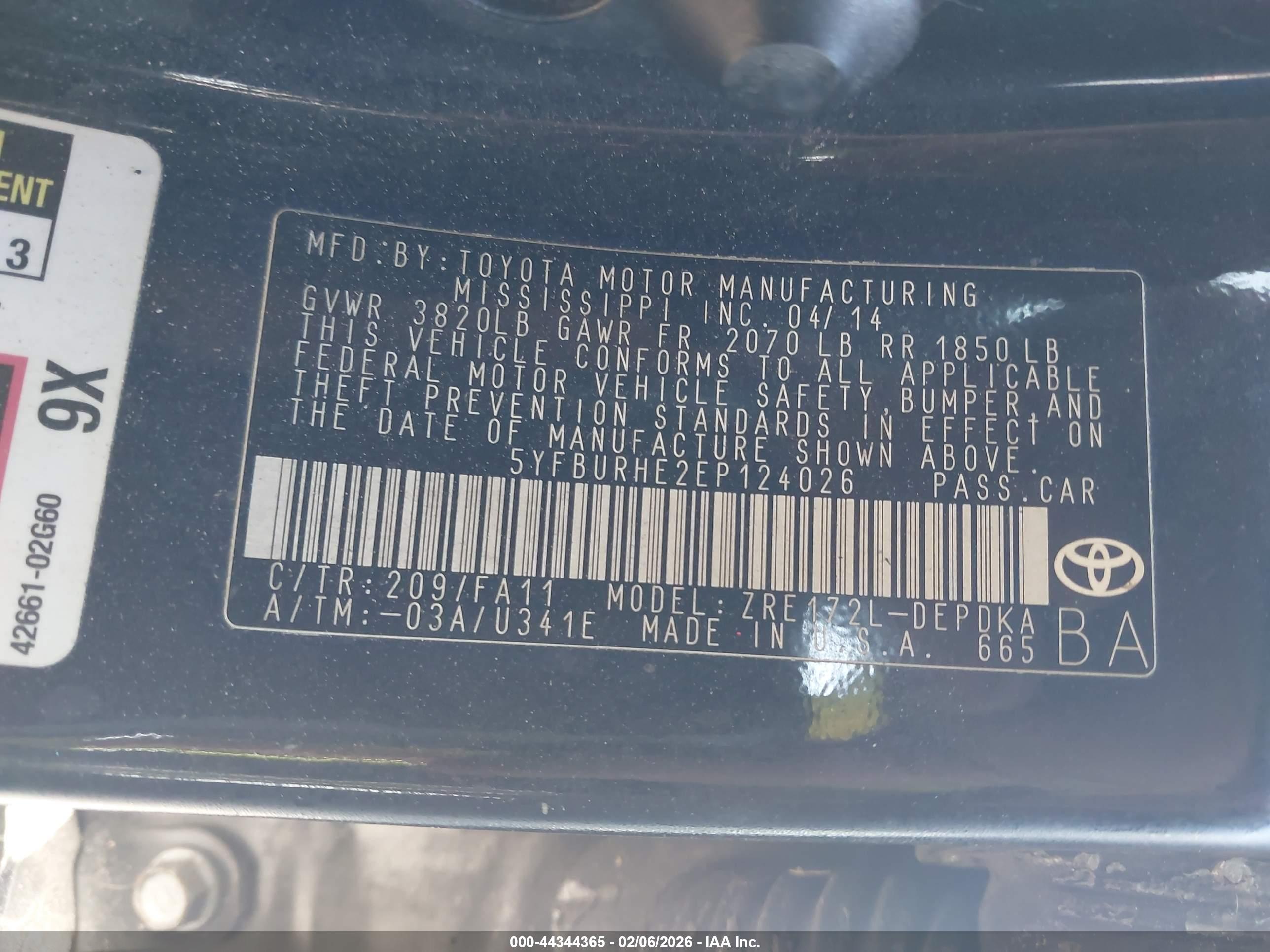 TOYOTA COROLLA image 9