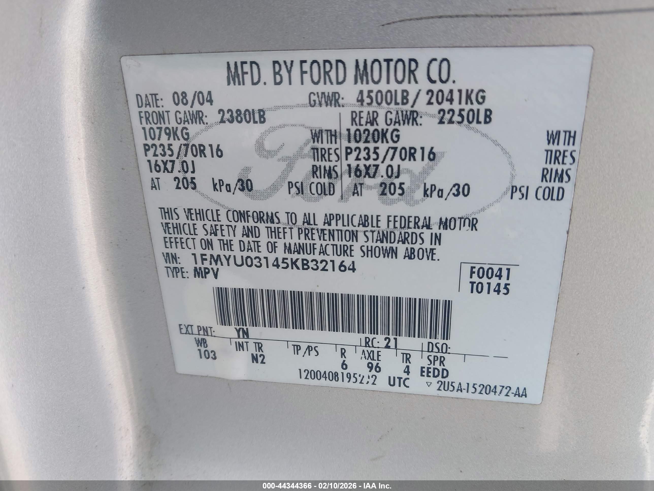 FORD ESCAPE image 9