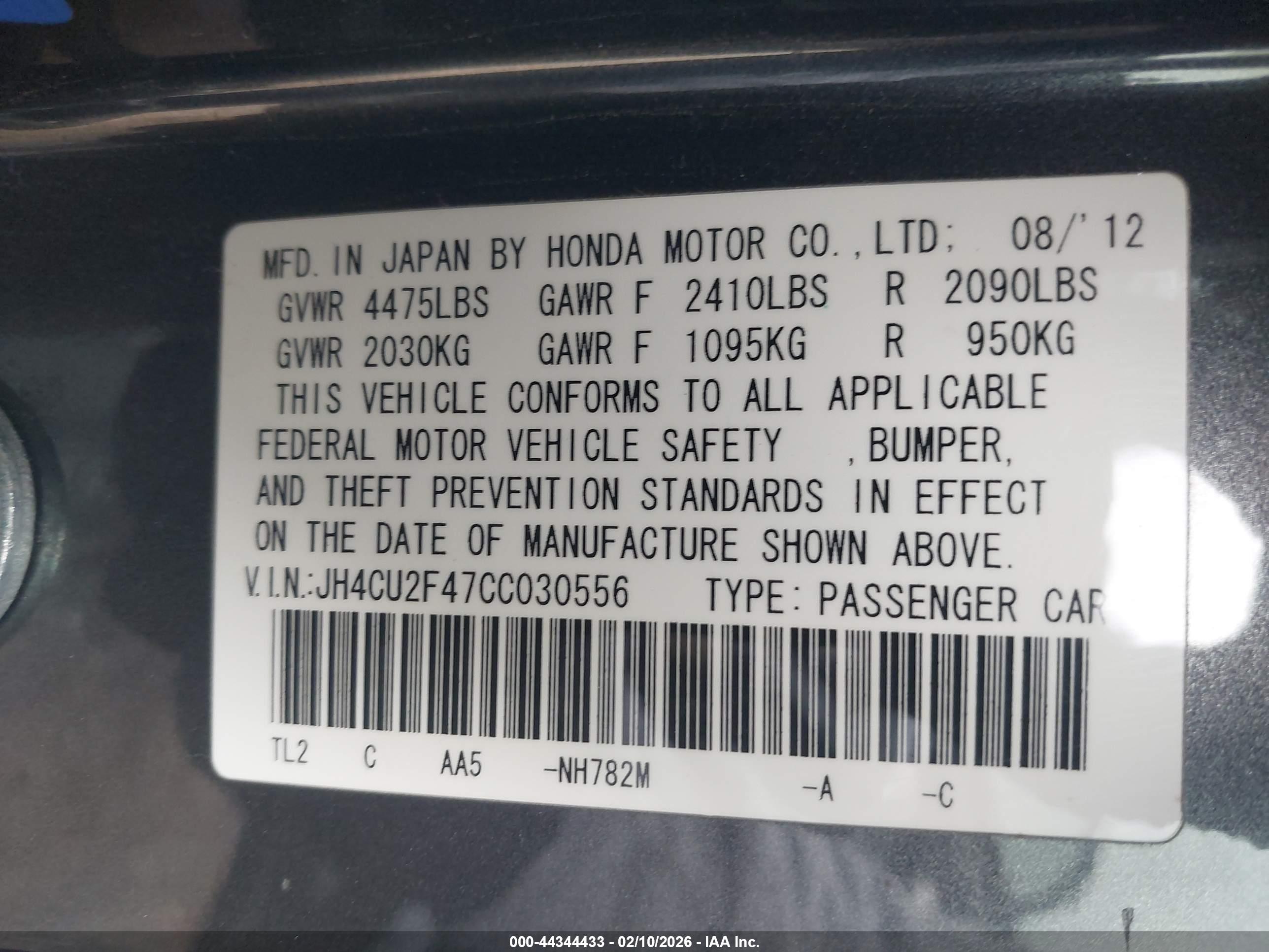 ACURA TSX image 9
