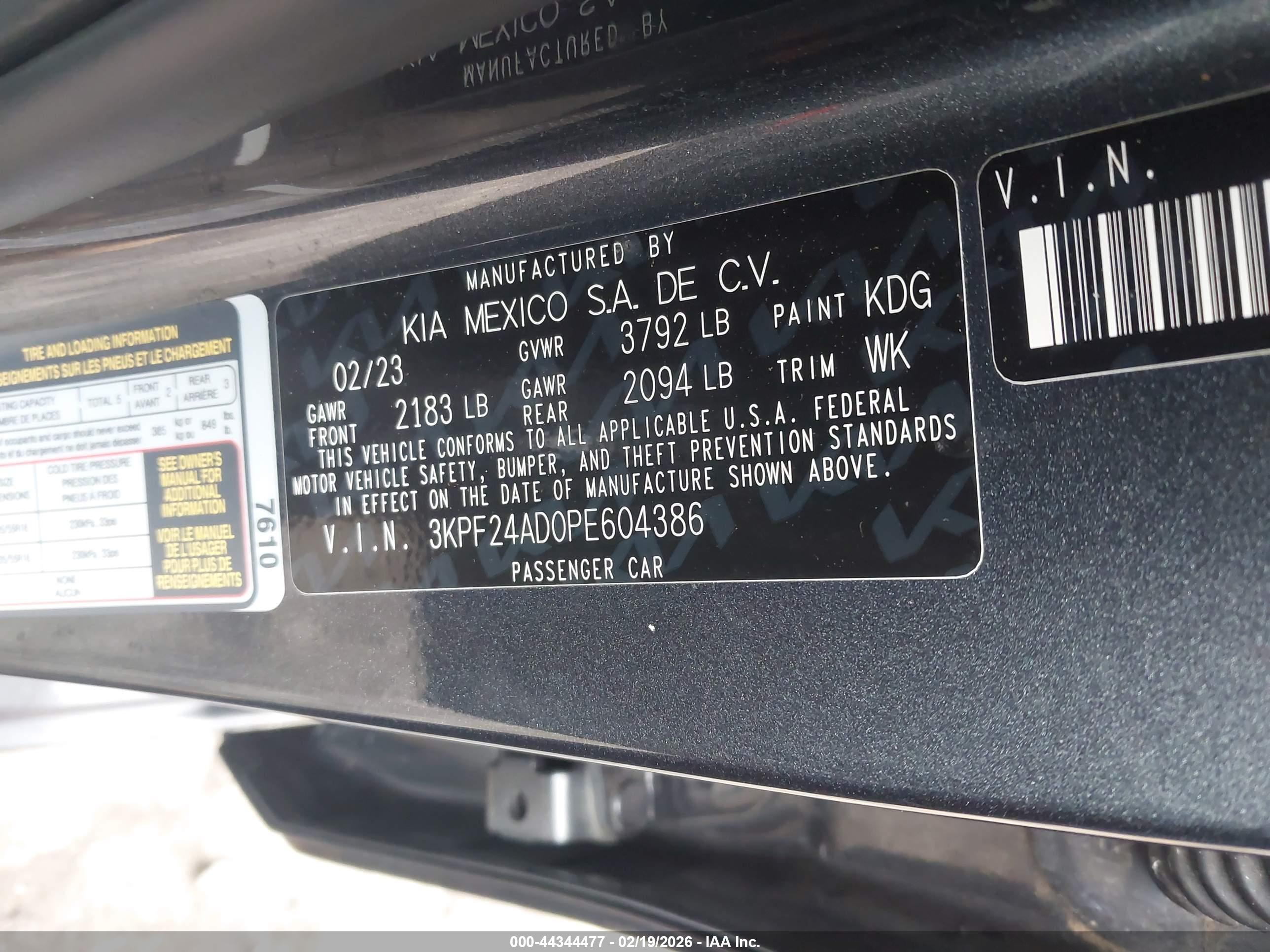 KIA FORTE image 9