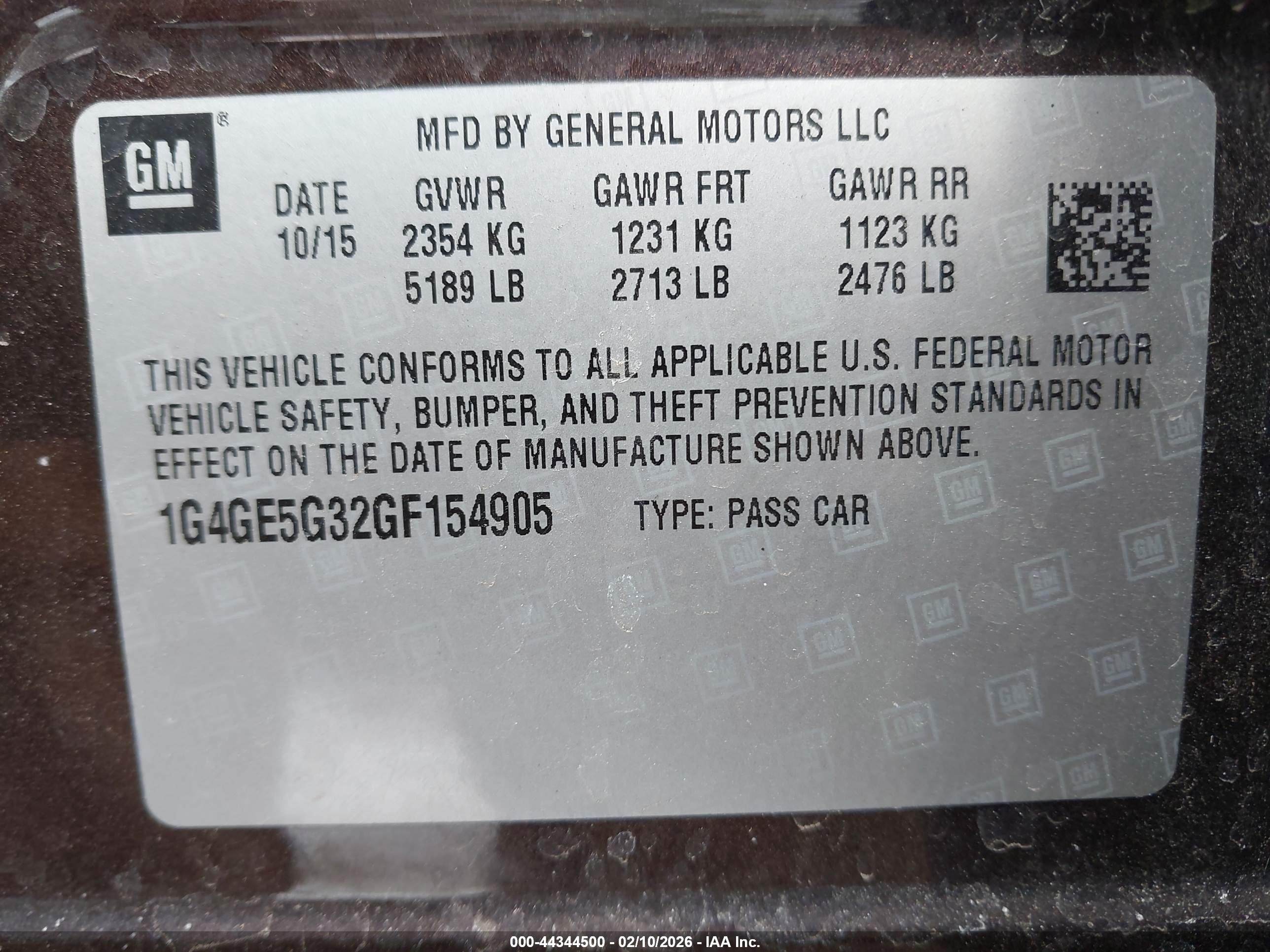 BUICK LACROSSE image 9