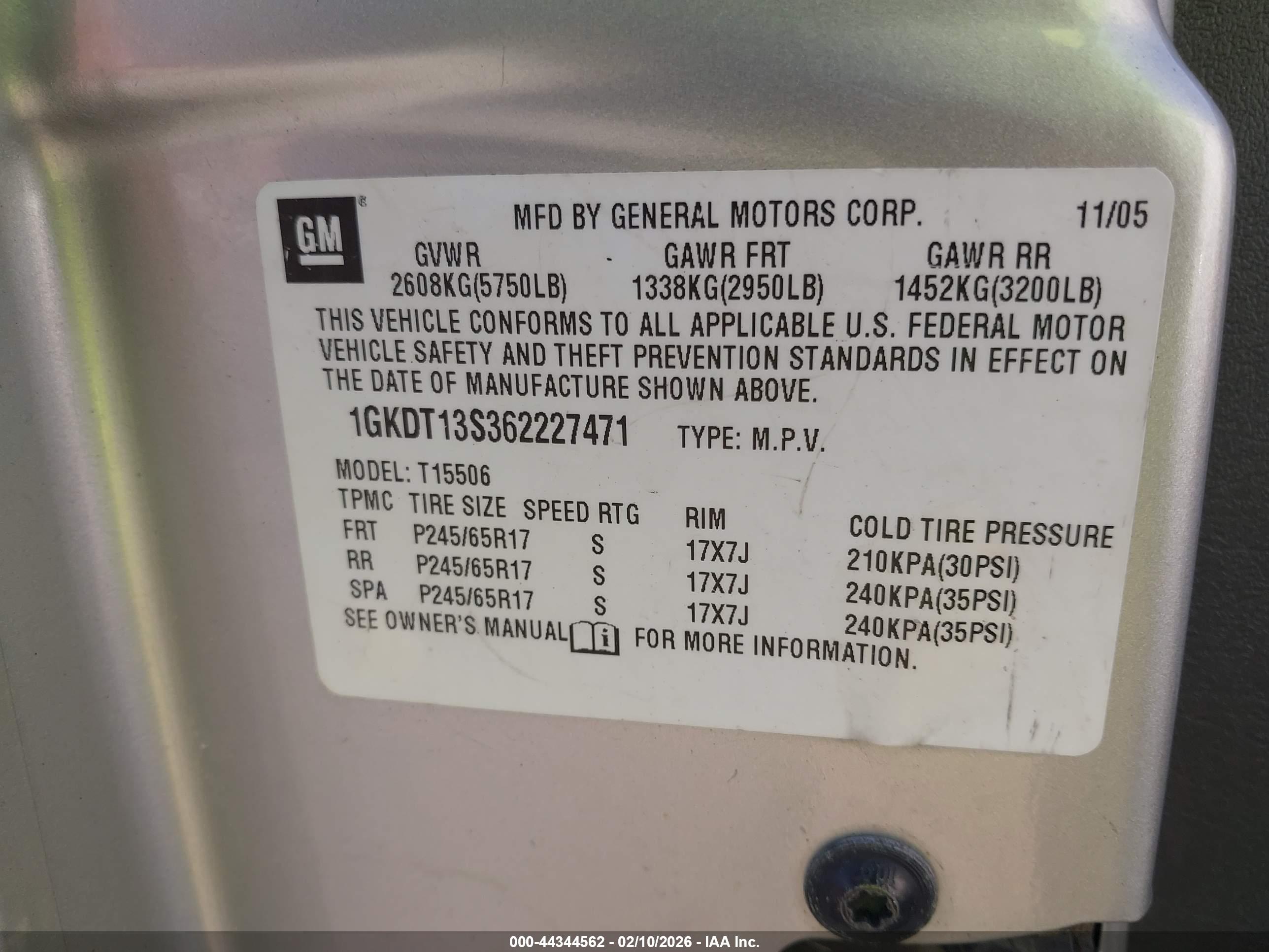 GMC ENVOY image 9