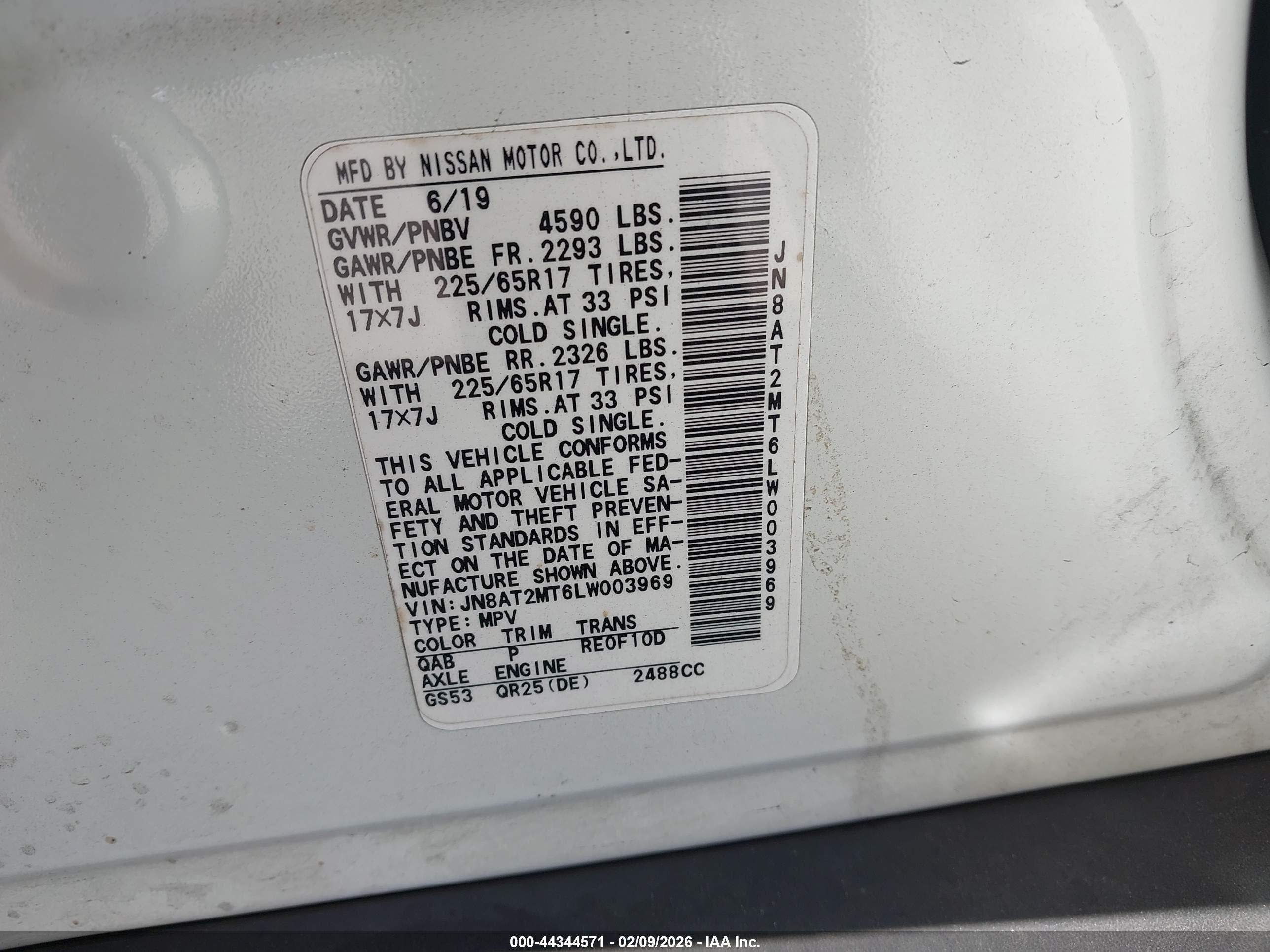 NISSAN ROGUE image 9