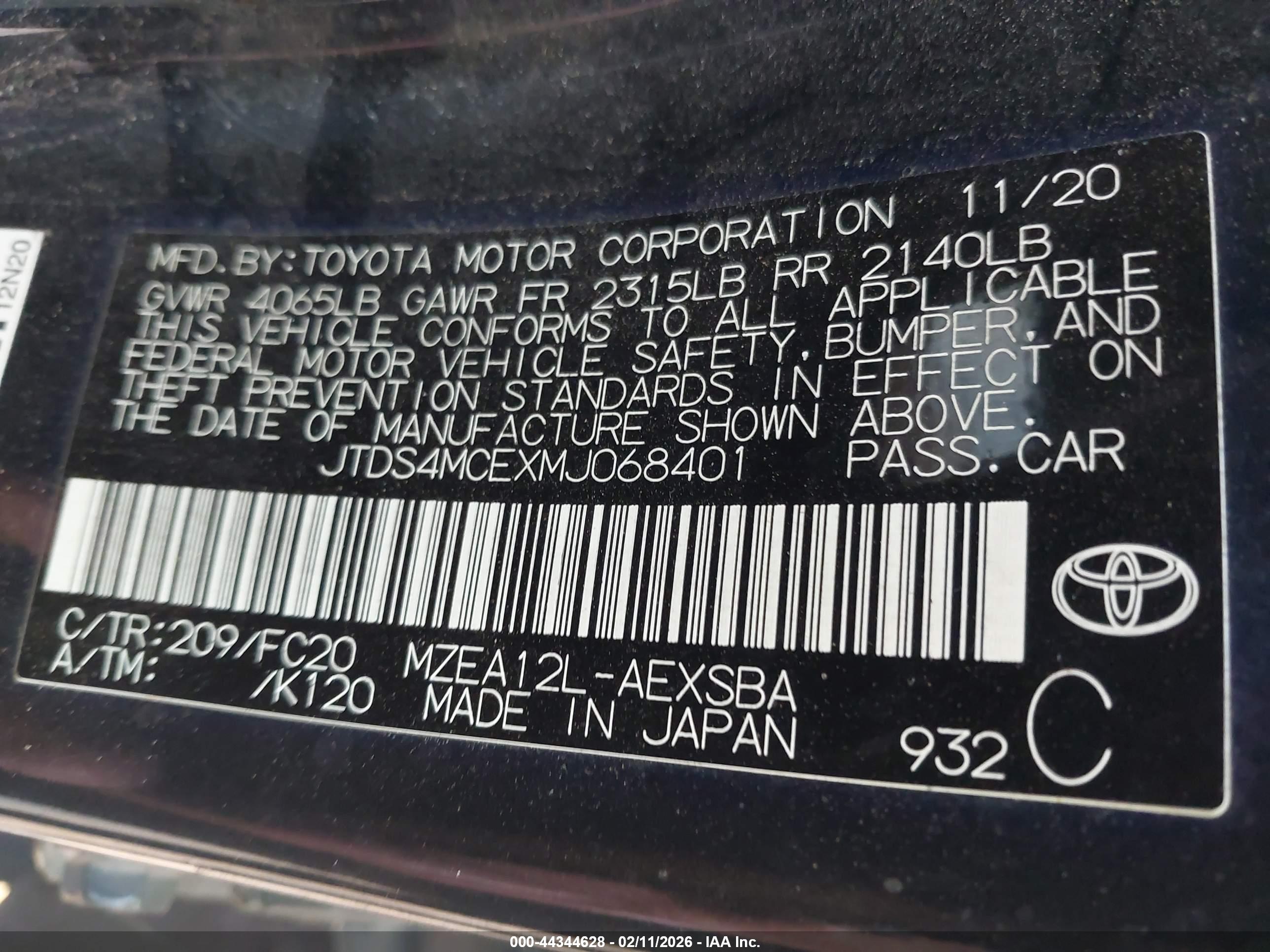TOYOTA COROLLA image 9