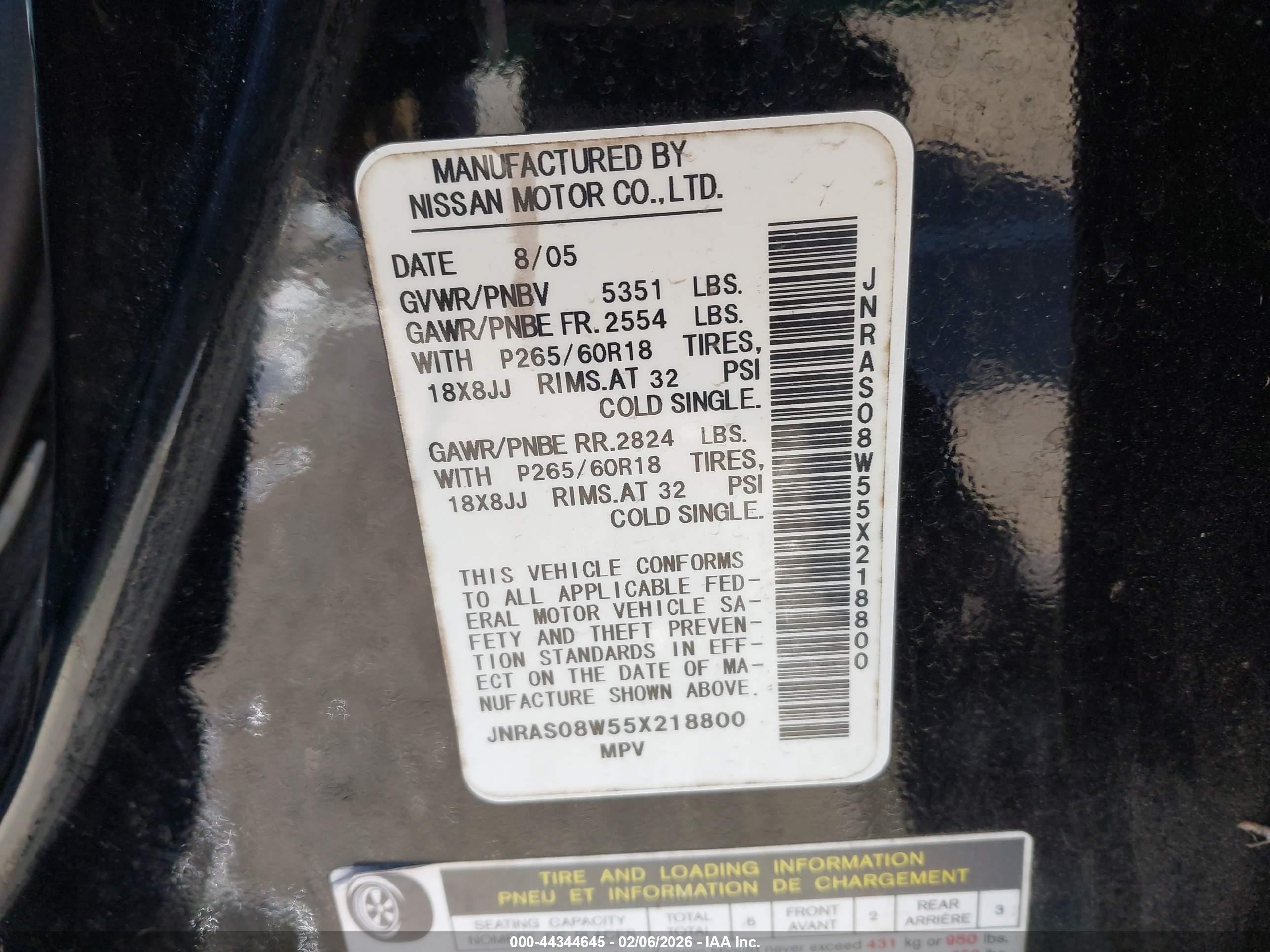 INFINITI FX35 image 9