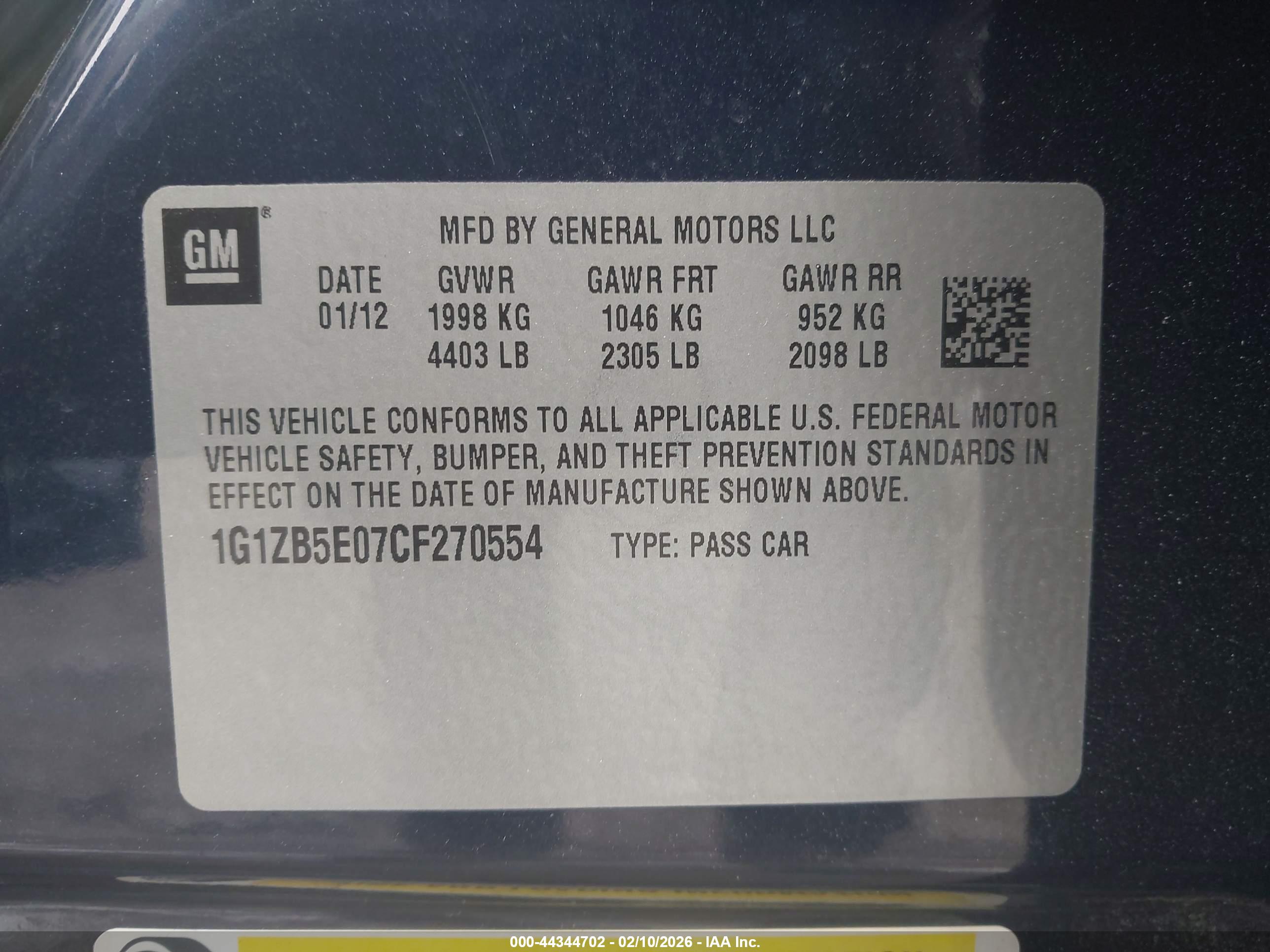 CHEVROLET MALIBU image 9