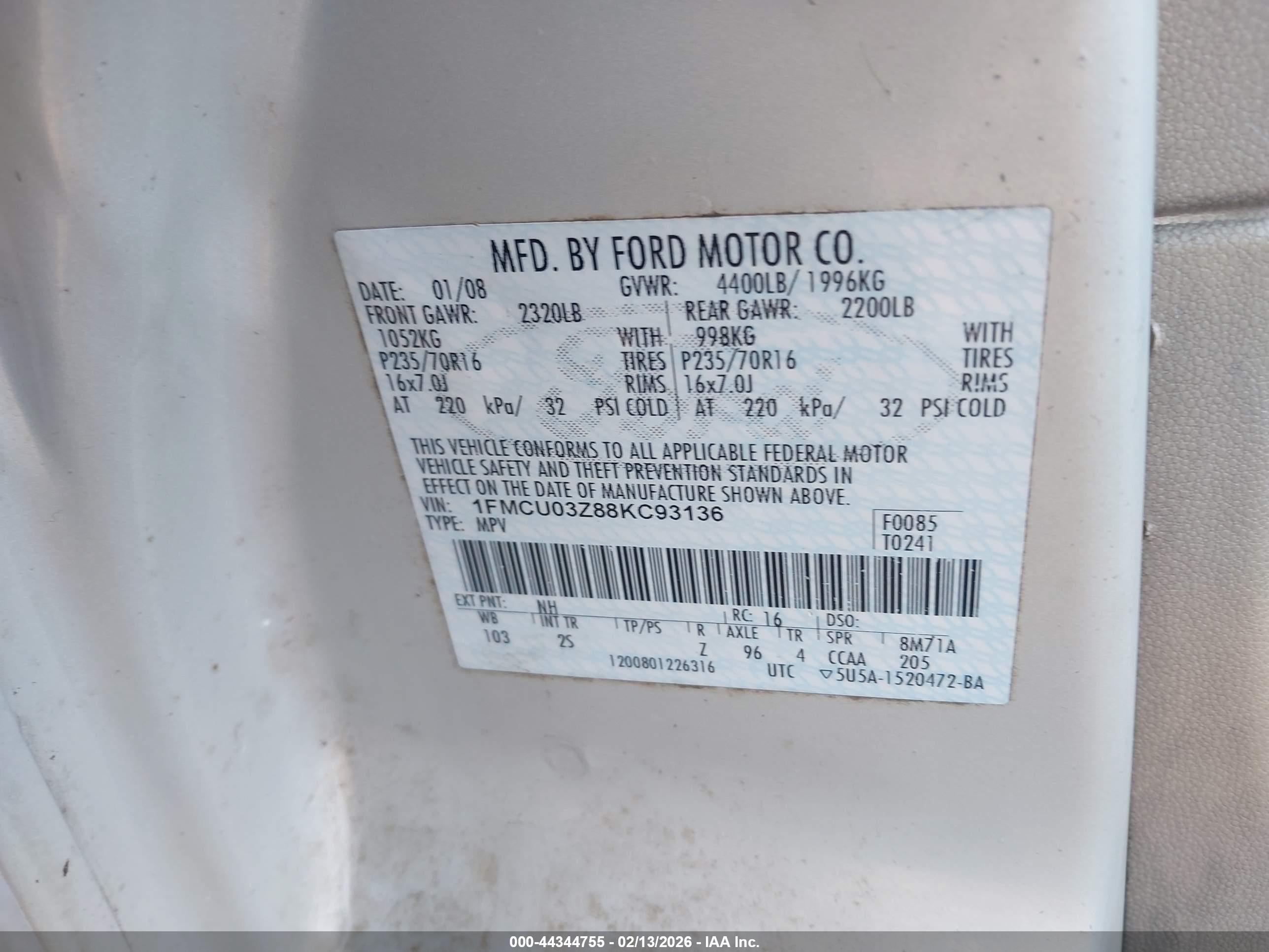 FORD ESCAPE image 9