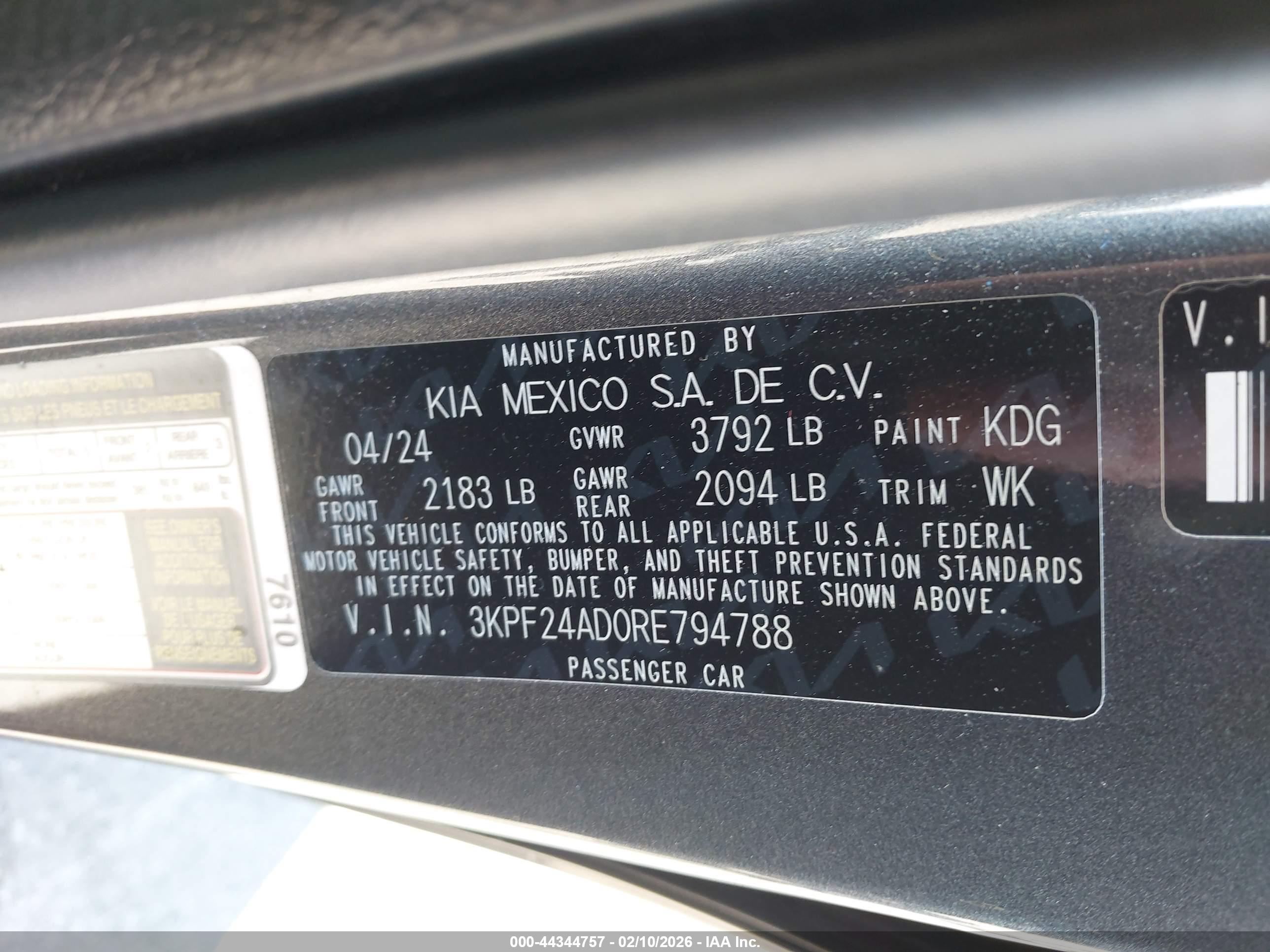 KIA FORTE image 9