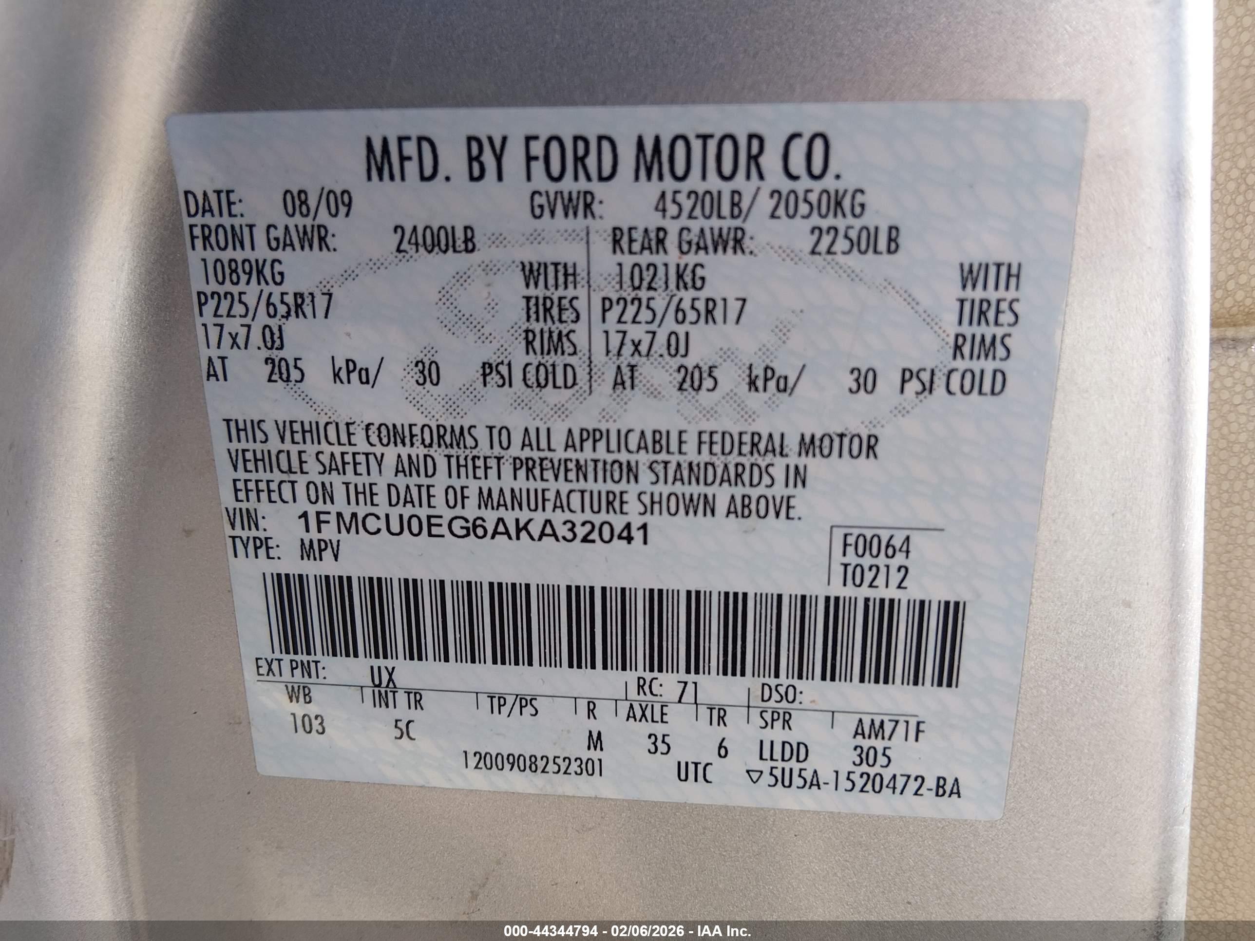 FORD ESCAPE image 9