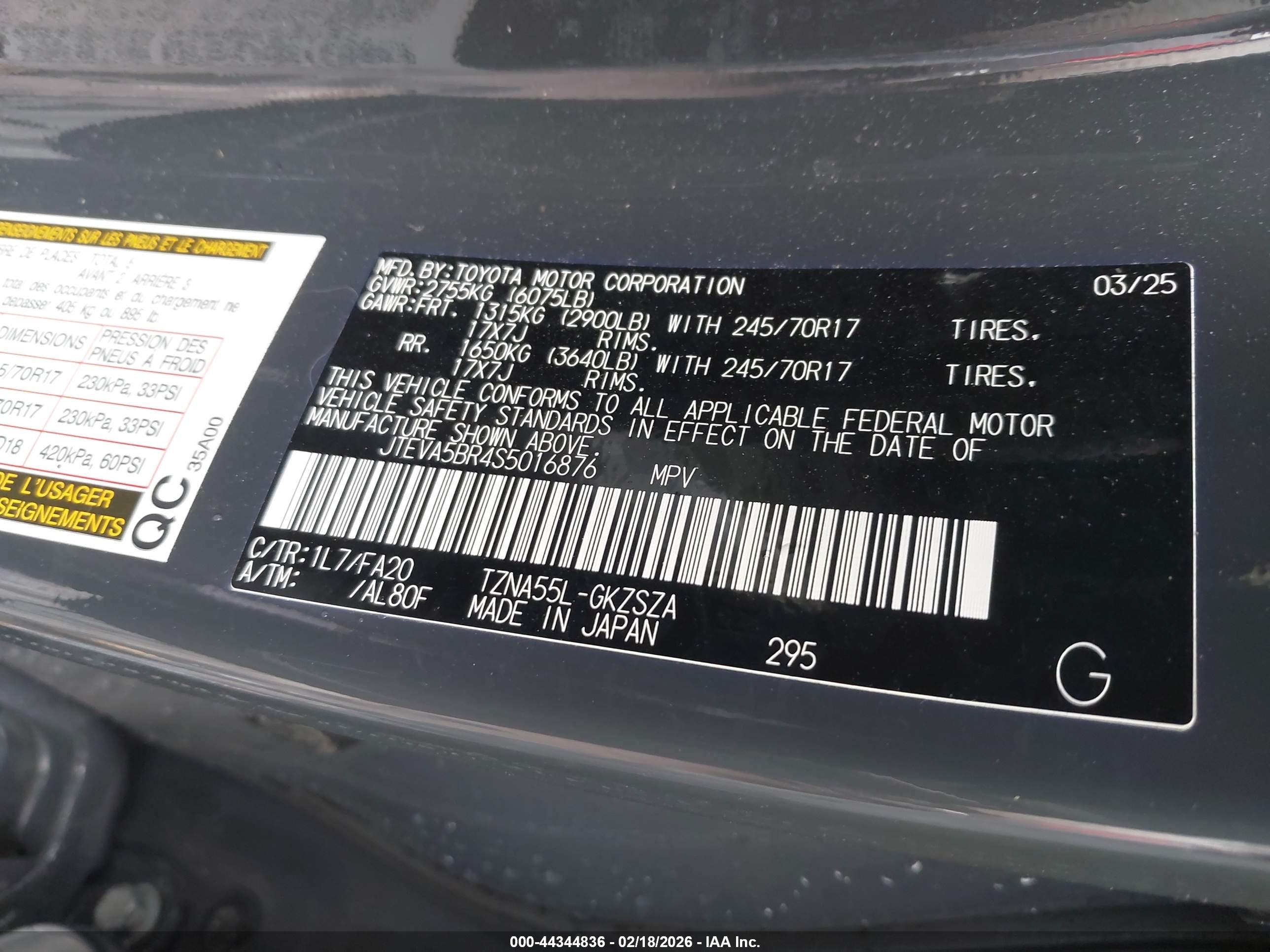 TOYOTA 4RUNNER image 9