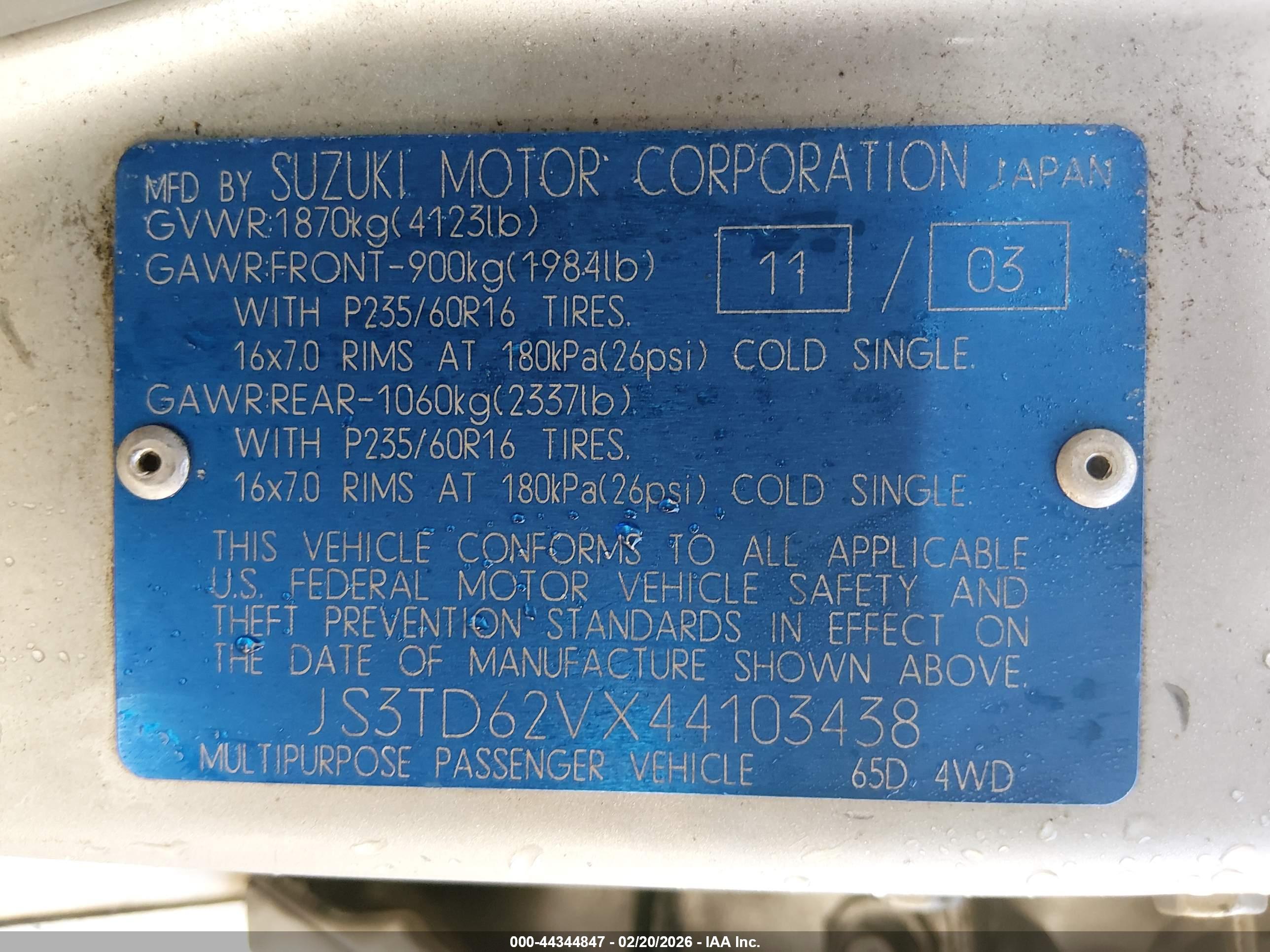 SUZUKI GRAND image 9