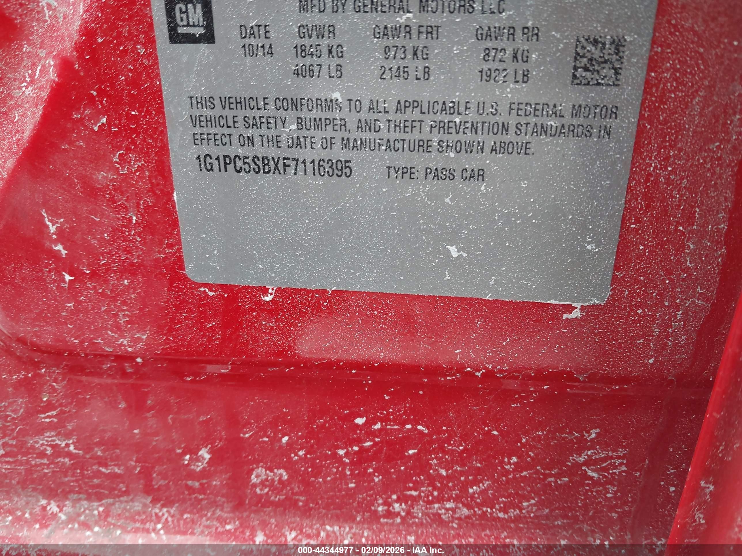 CHEVROLET CRUZE image 9