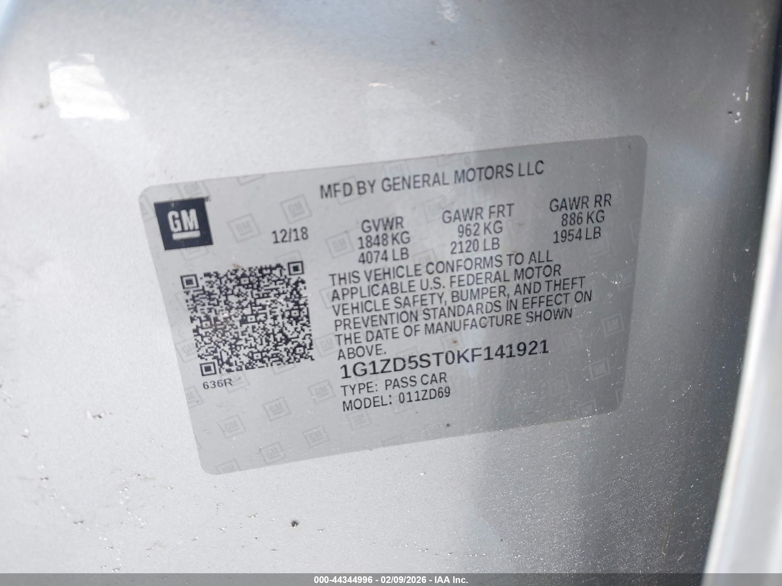 CHEVROLET MALIBU image 9