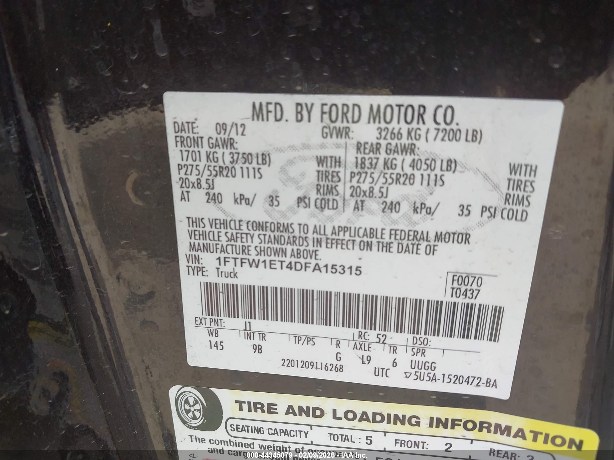 FORD F-150 image 9