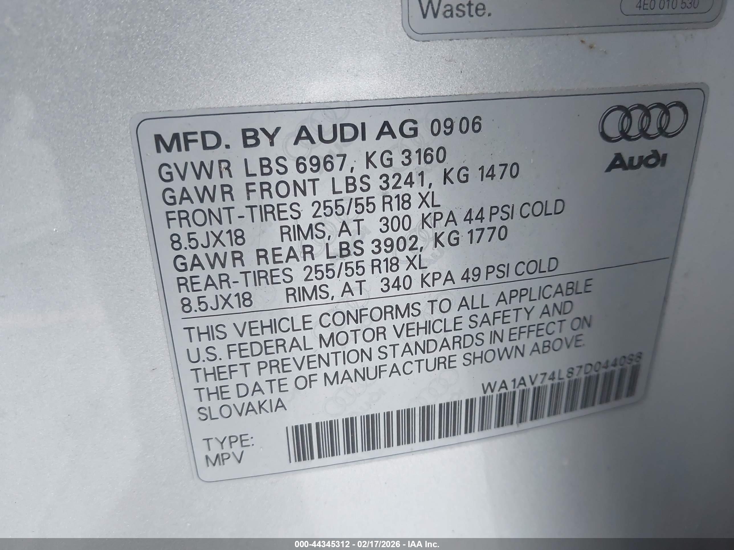 AUDI Q7 image 9