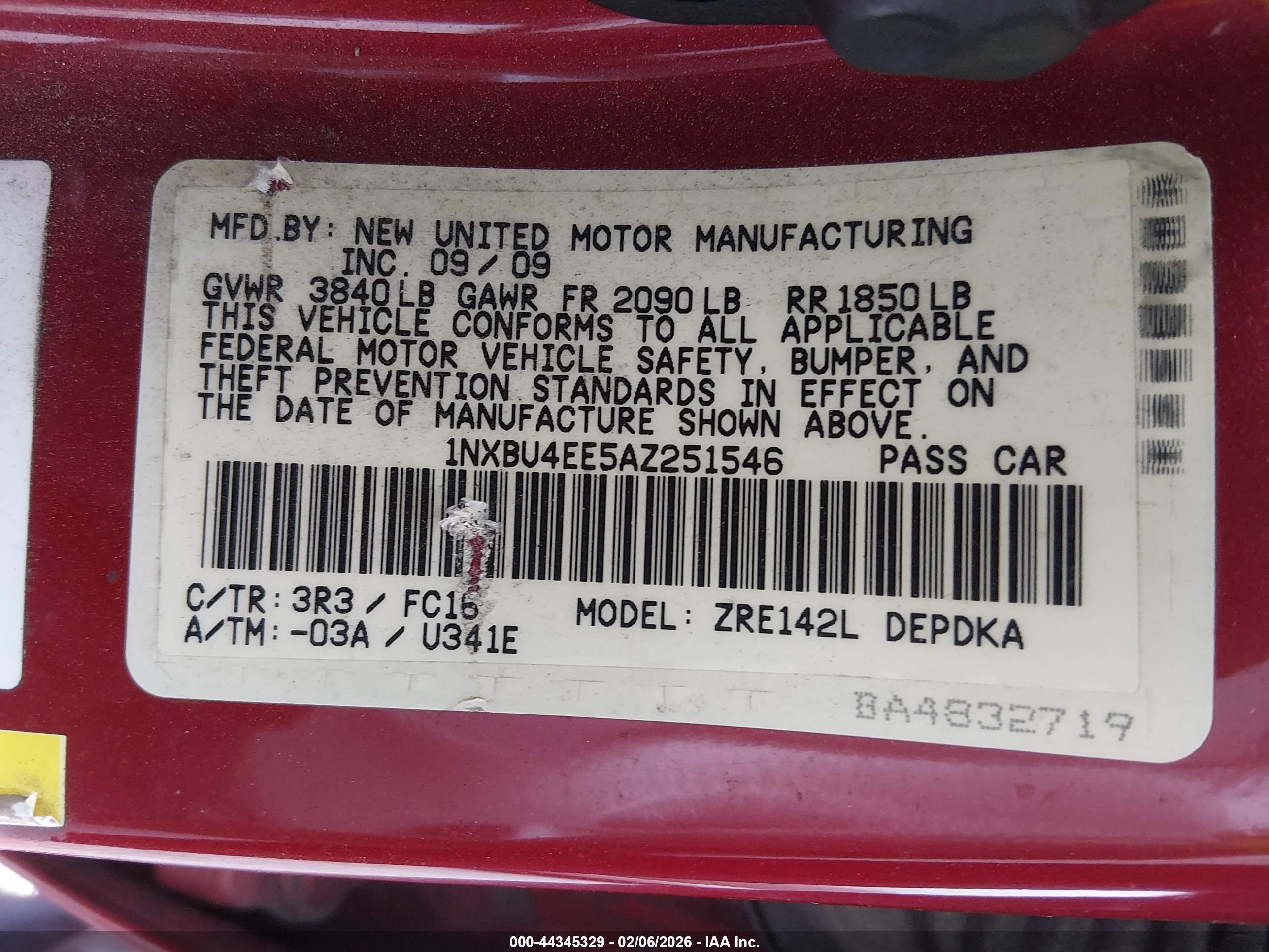 TOYOTA COROLLA image 9
