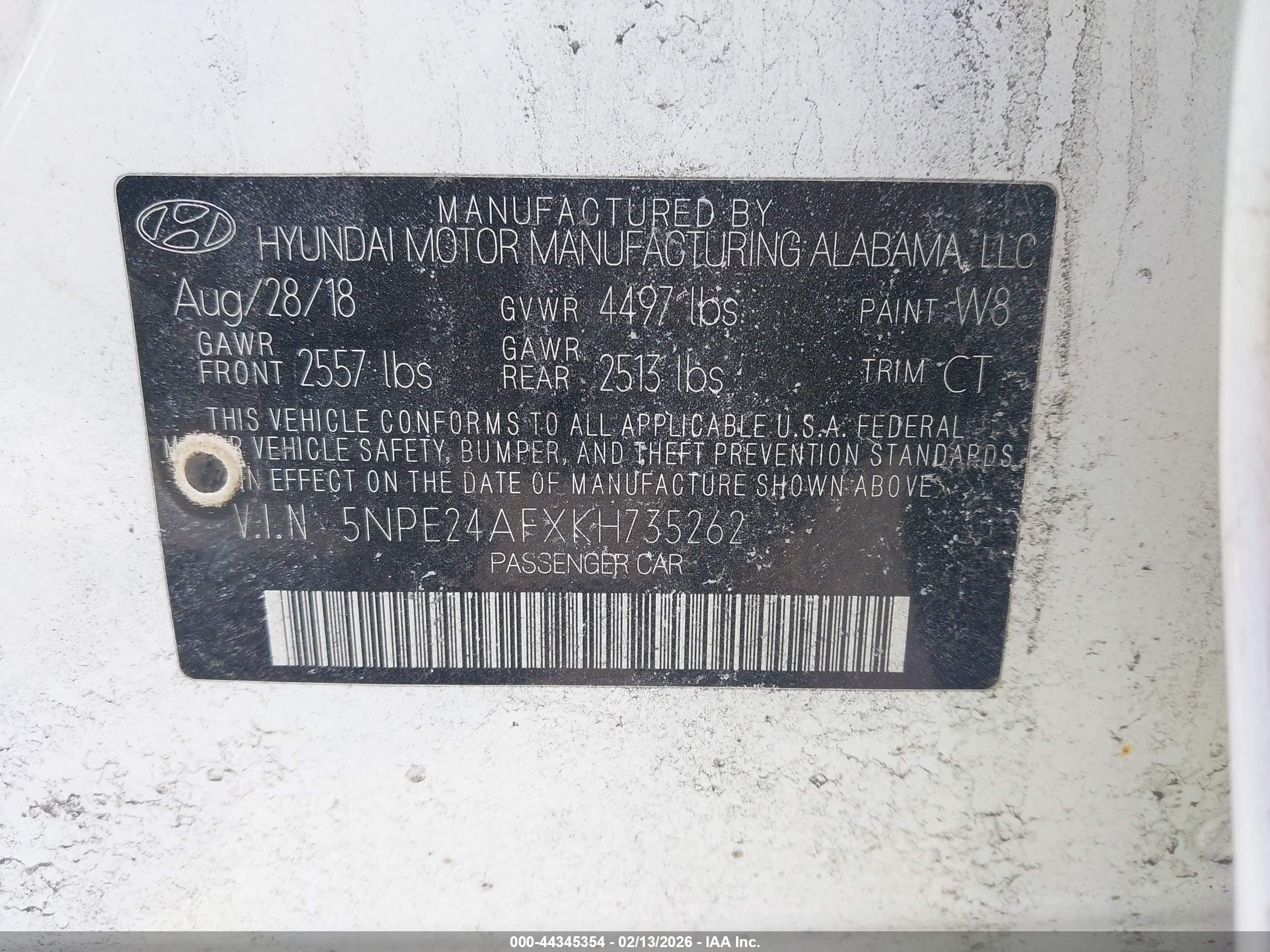 HYUNDAI SONATA image 9