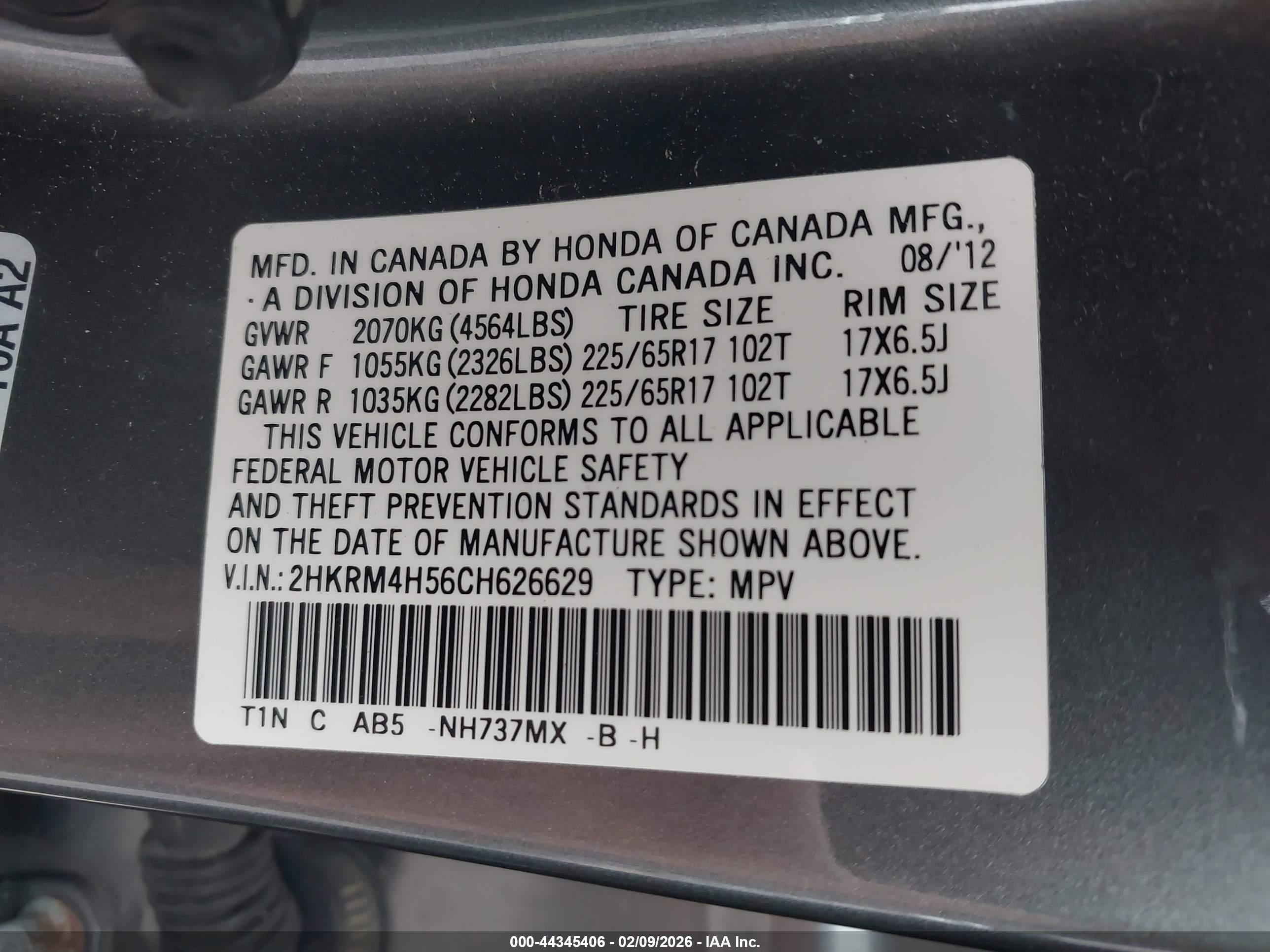 HONDA CR-V image 9
