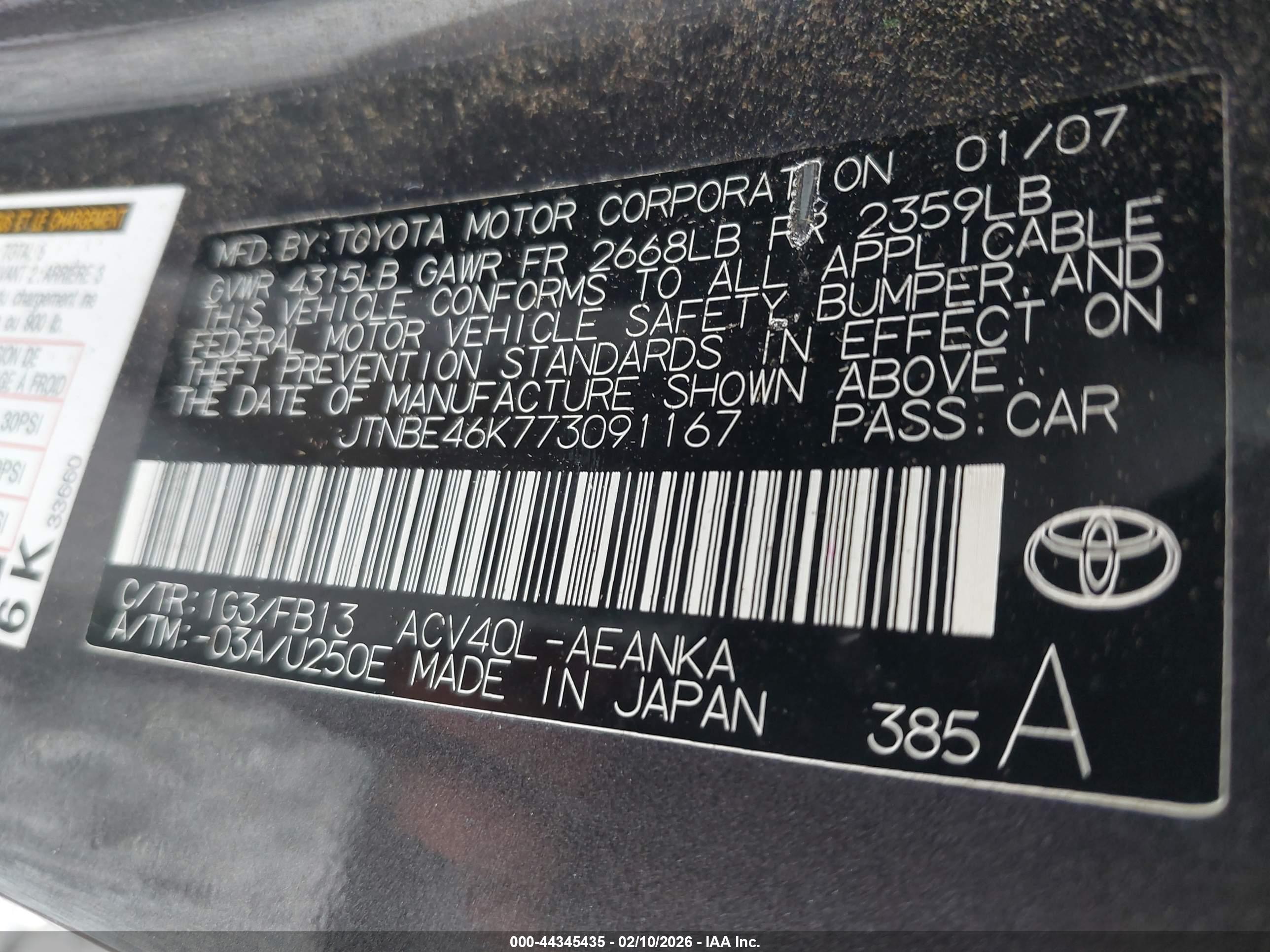 TOYOTA CAMRY image 9