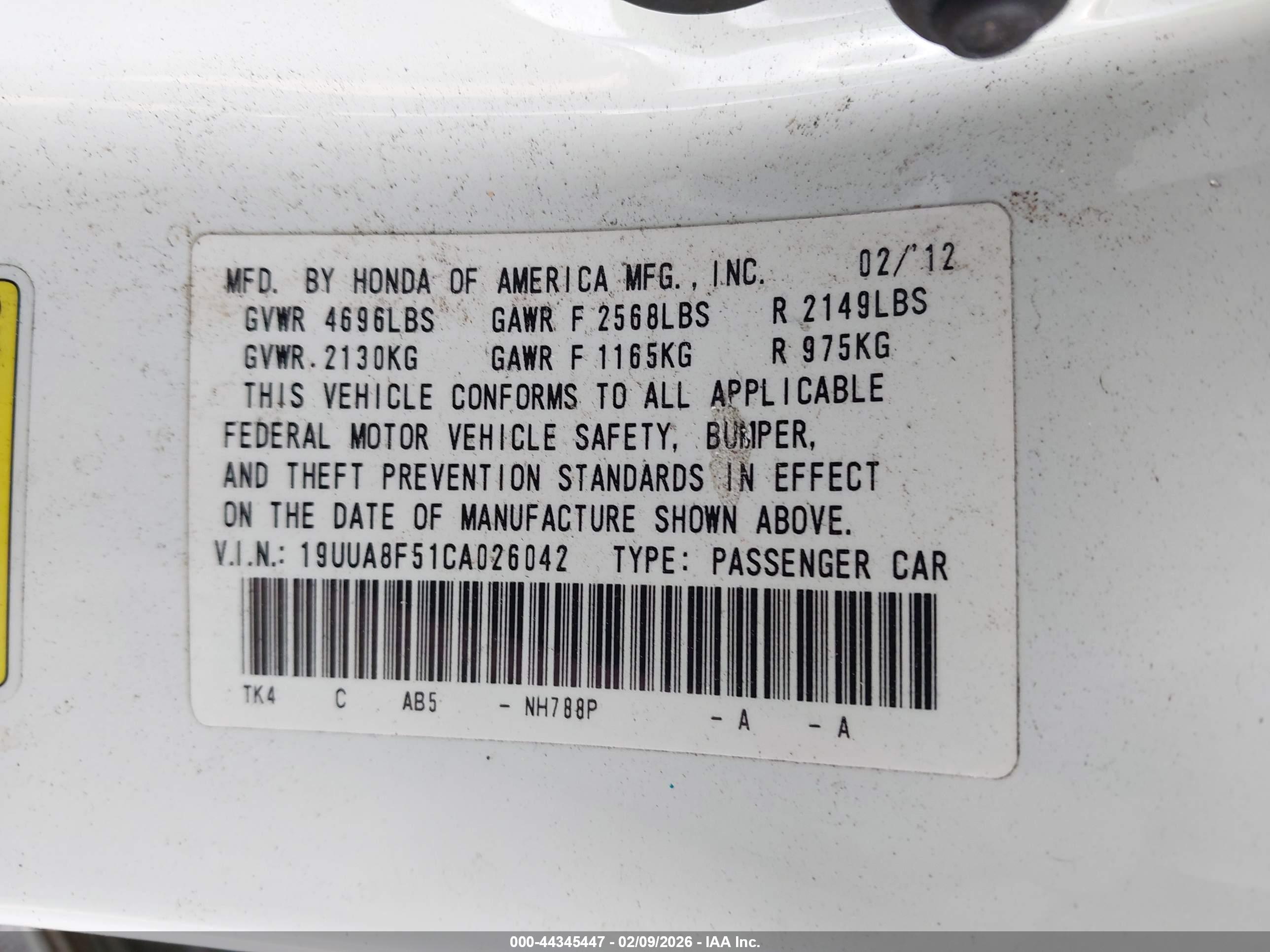 ACURA TL image 9