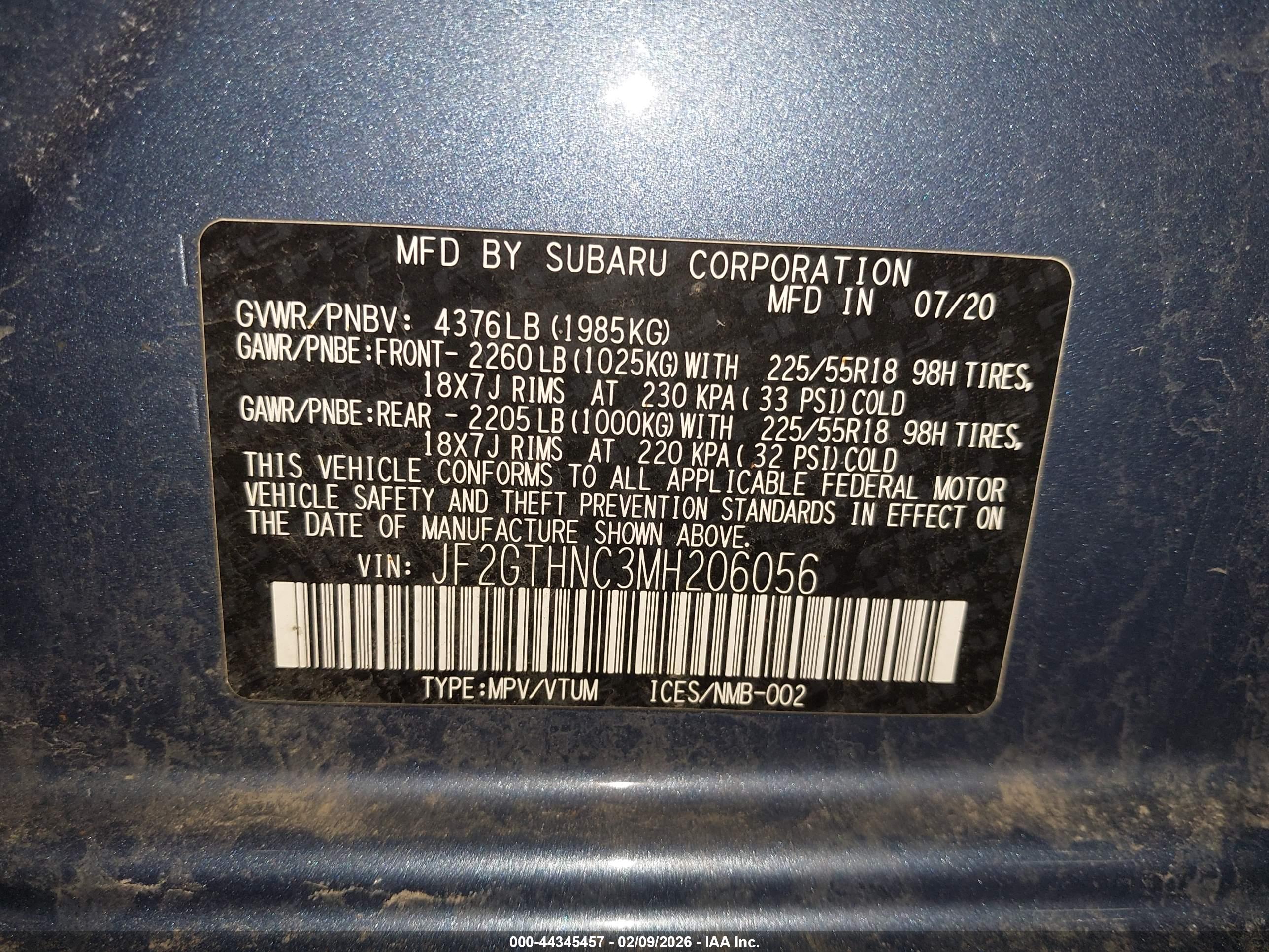 SUBARU CROSSTREK image 9