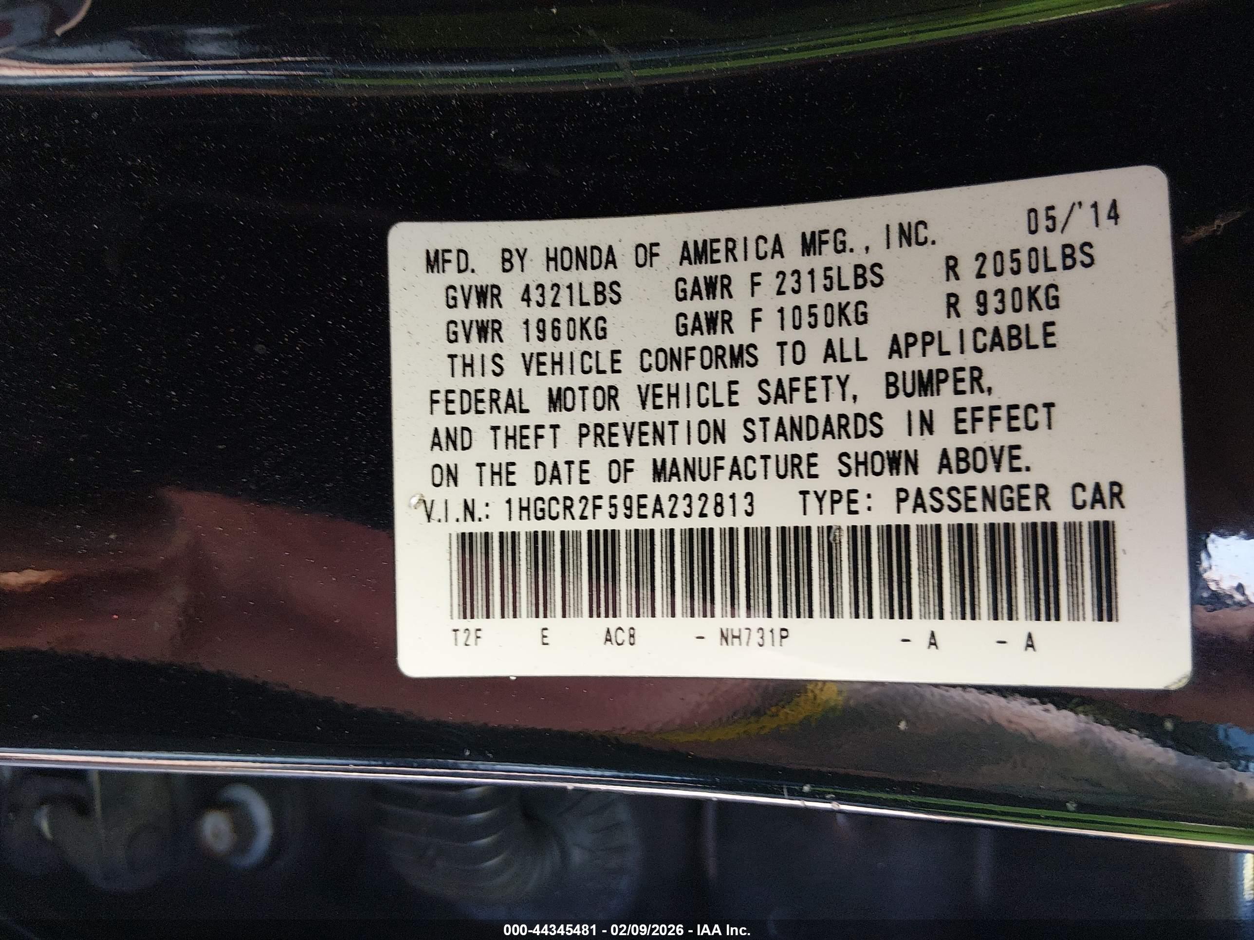 HONDA ACCORD image 9