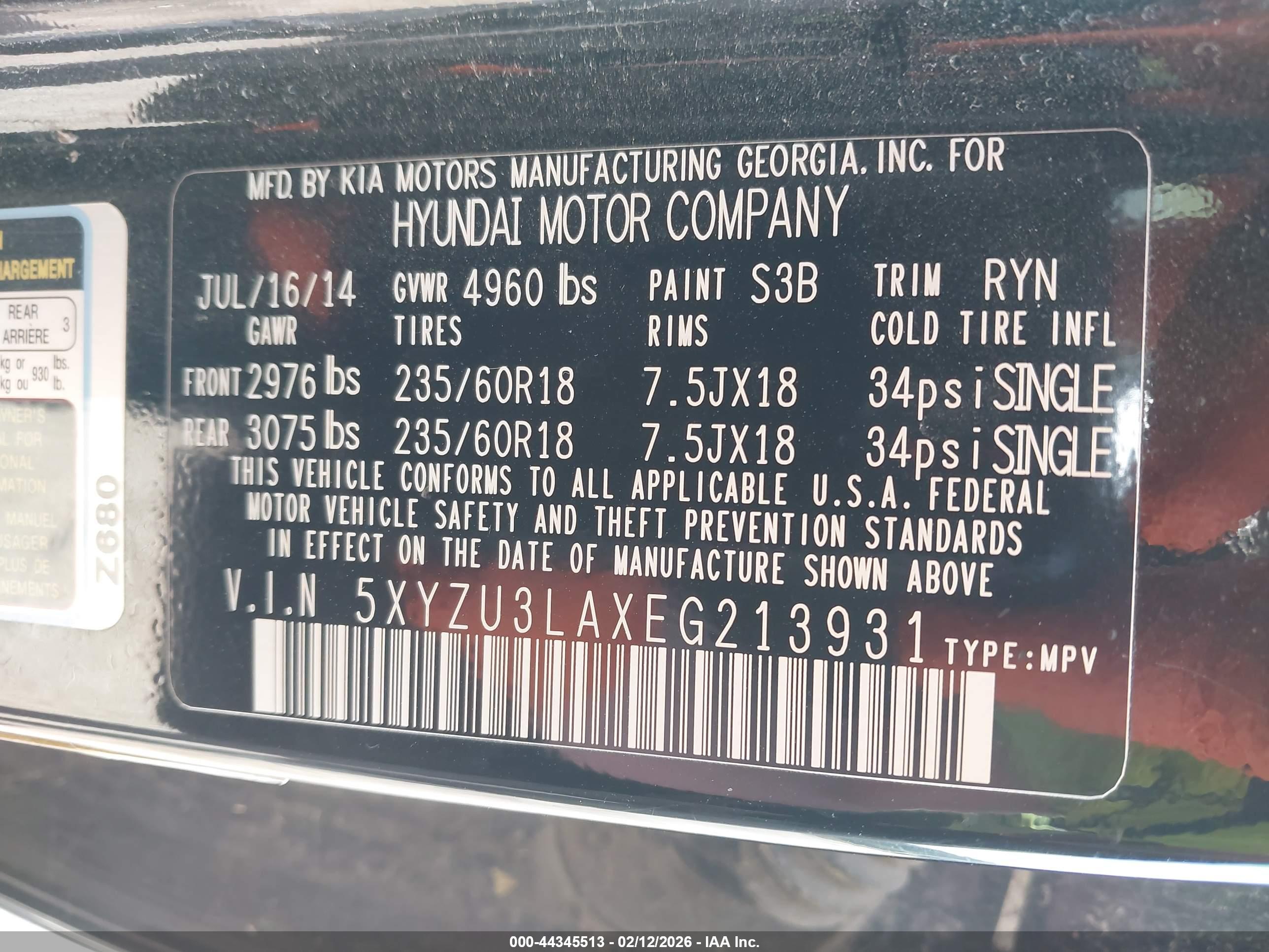 HYUNDAI SANTA image 9