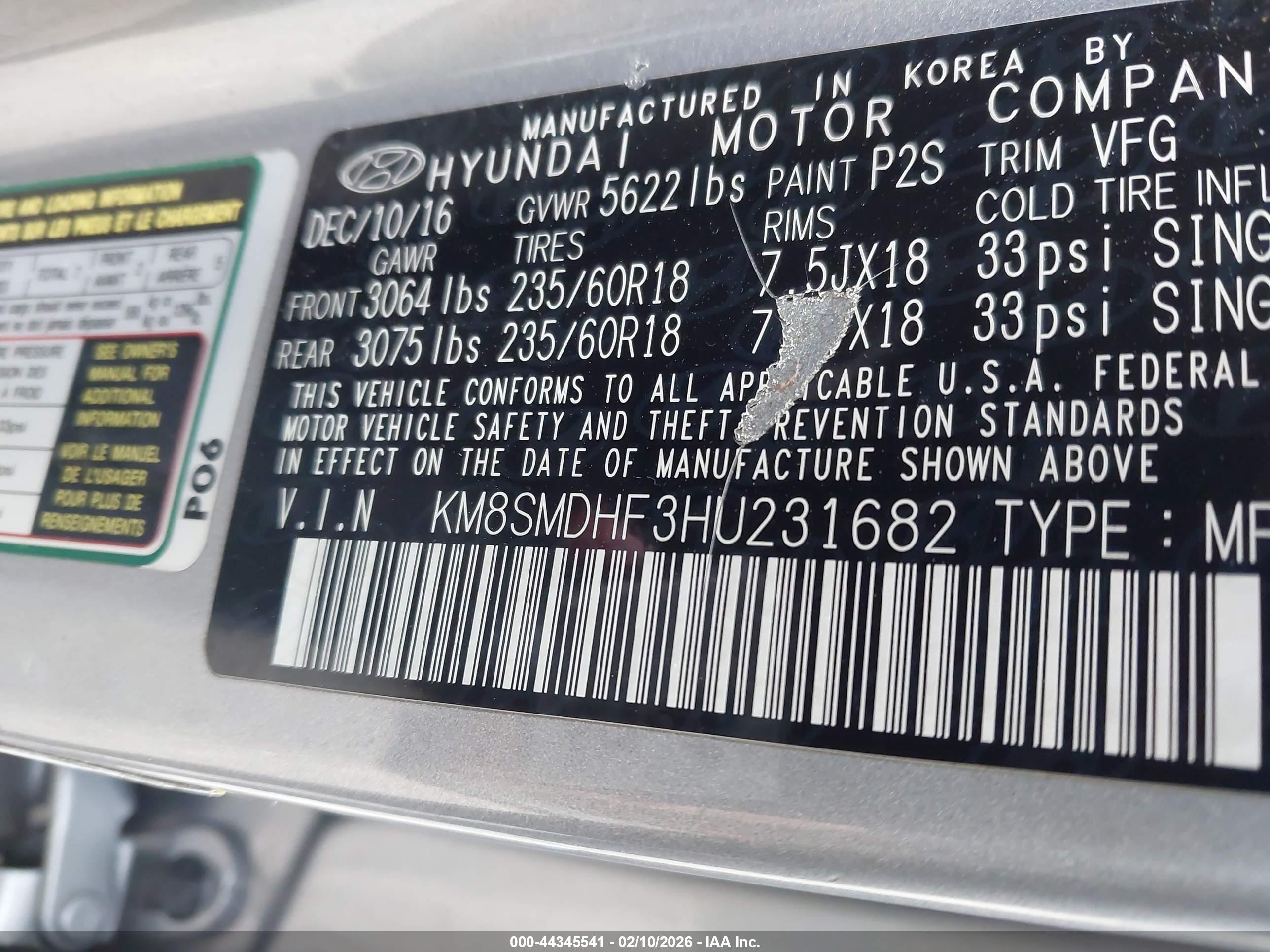 HYUNDAI SANTA image 9
