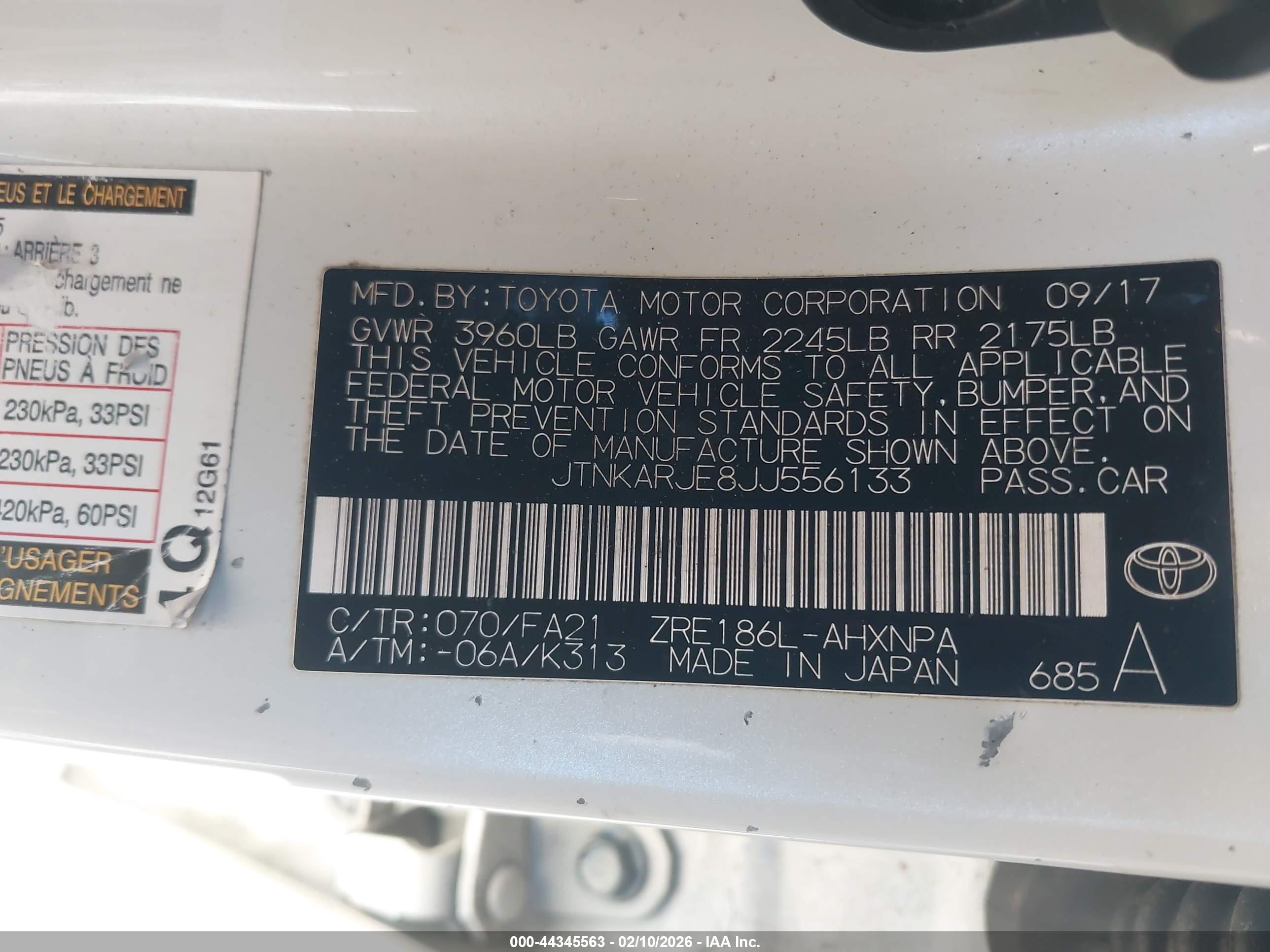 TOYOTA COROLLA image 9