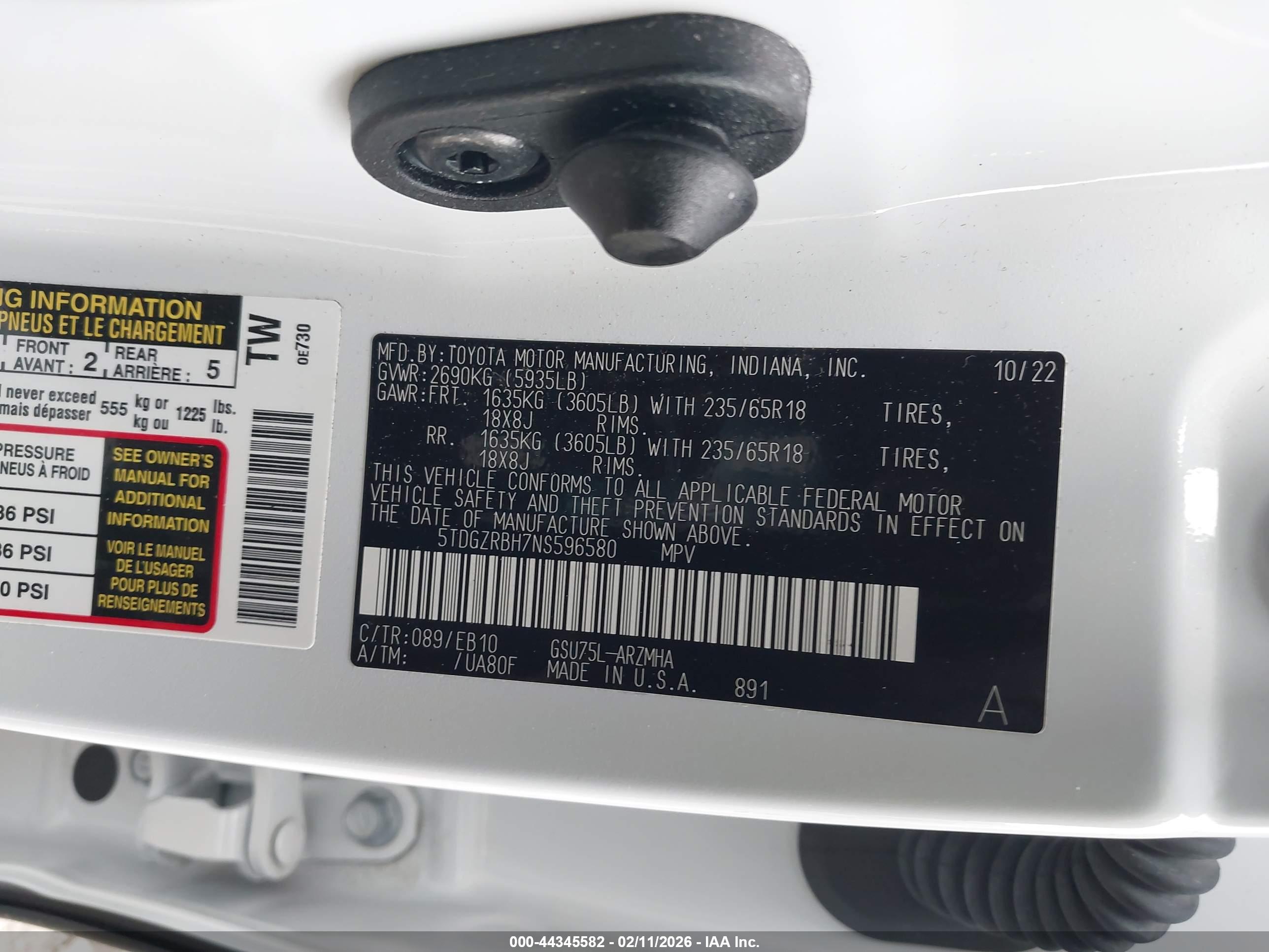 TOYOTA HIGHLANDER image 9