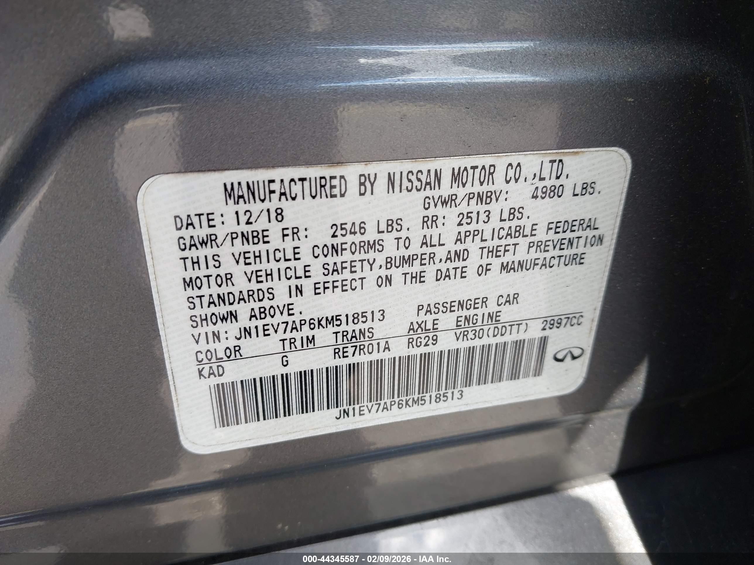 INFINITI Q50 image 9