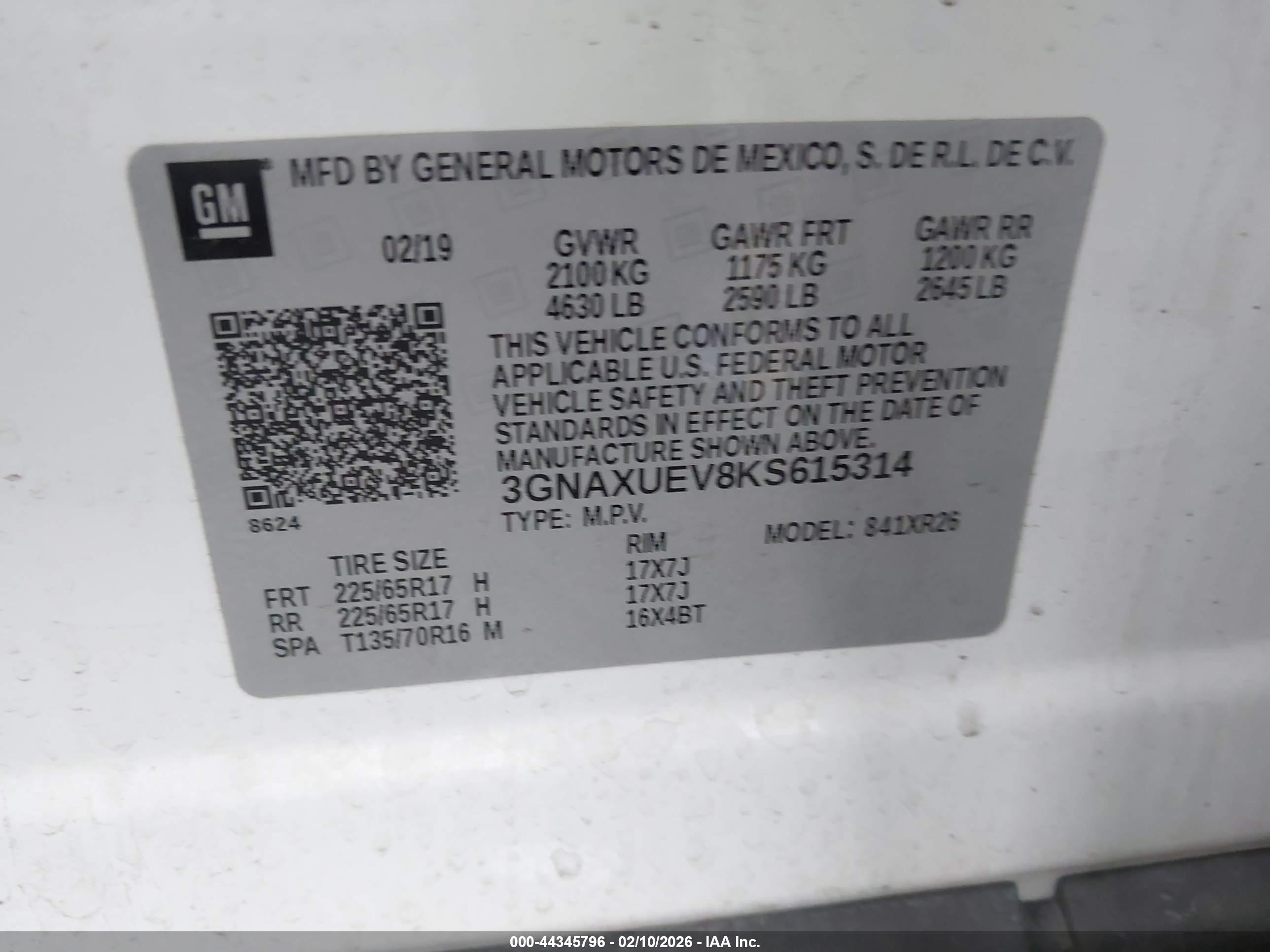 CHEVROLET EQUINOX image 9