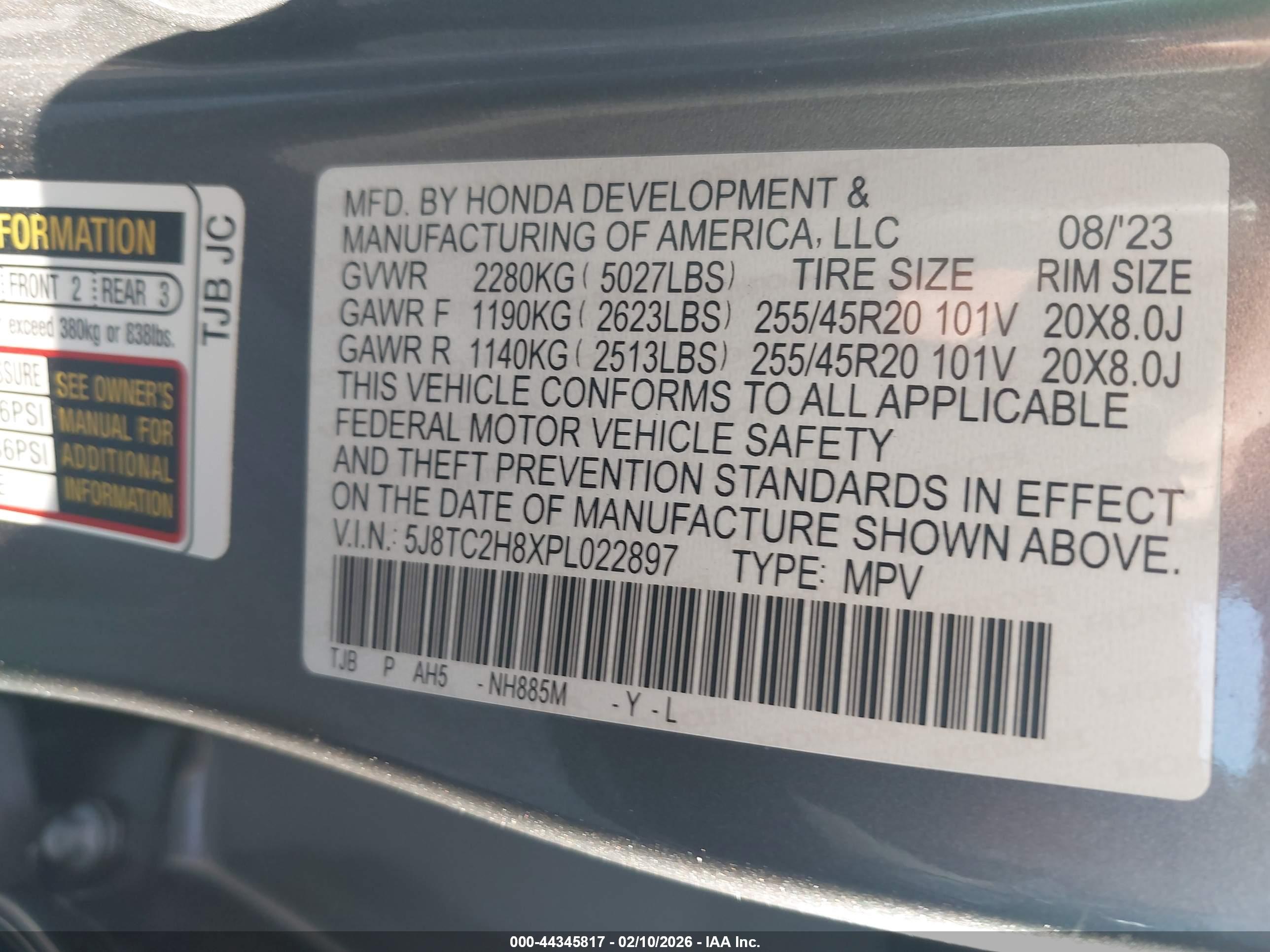ACURA RDX image 9