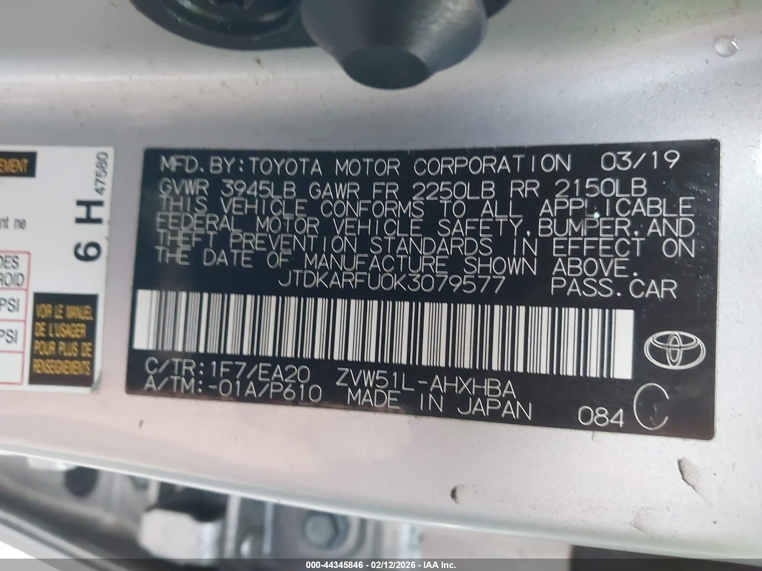 TOYOTA PRIUS image 9