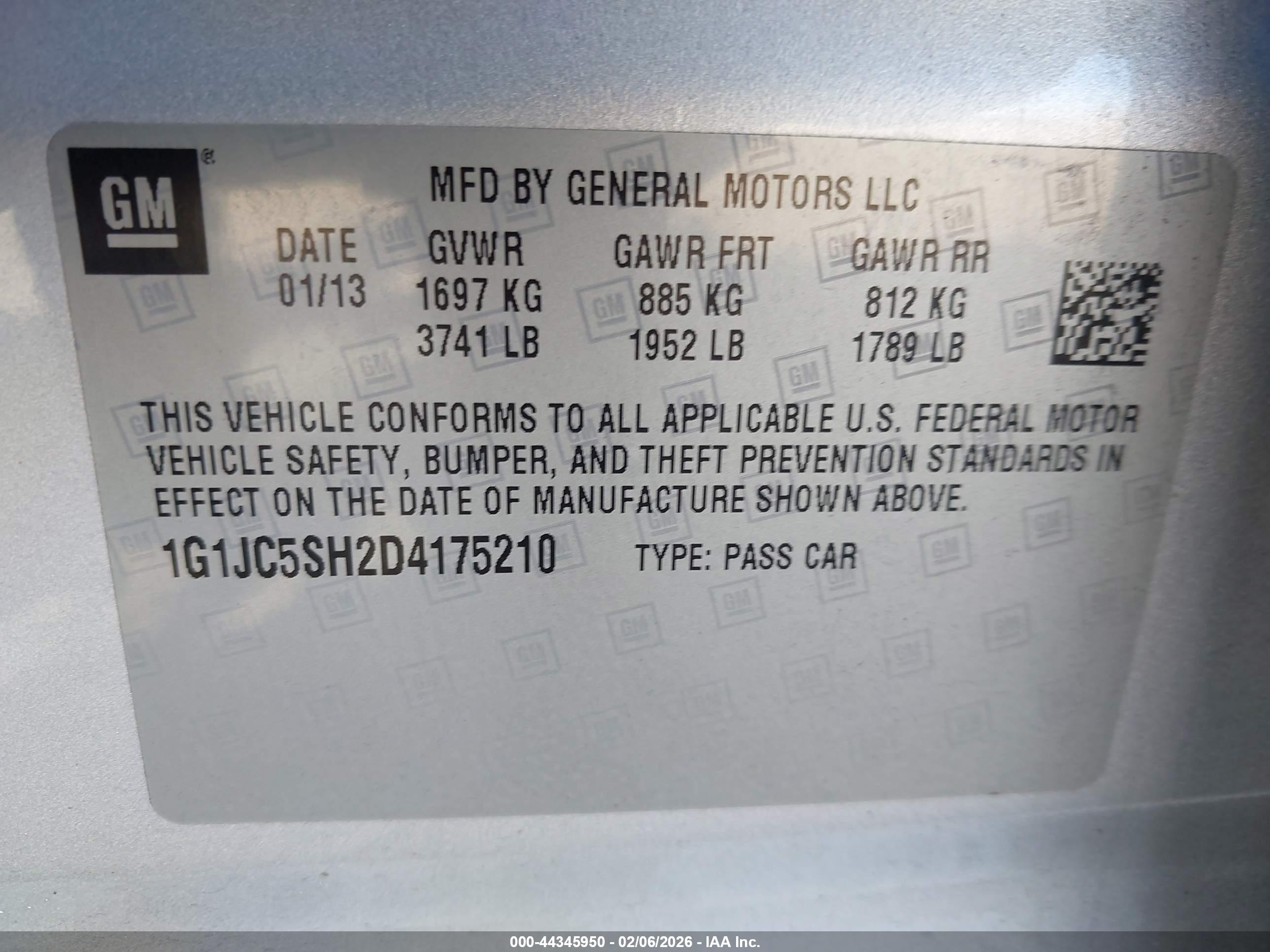 CHEVROLET SONIC image 9