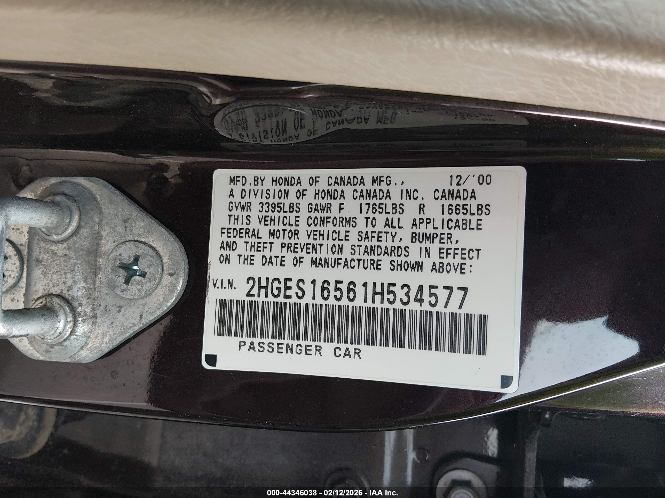 HONDA CIVIC image 9