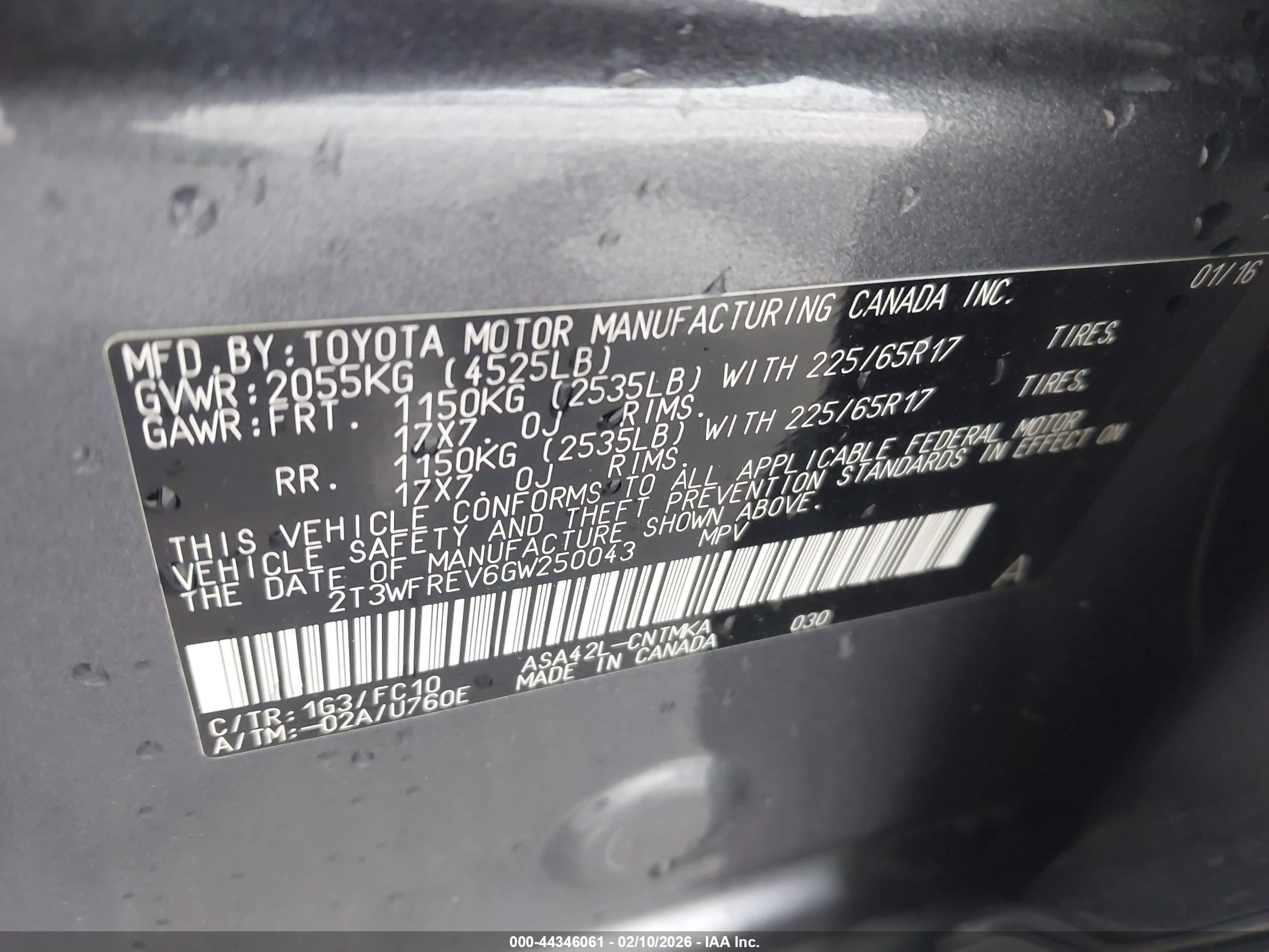 TOYOTA RAV4 image 9