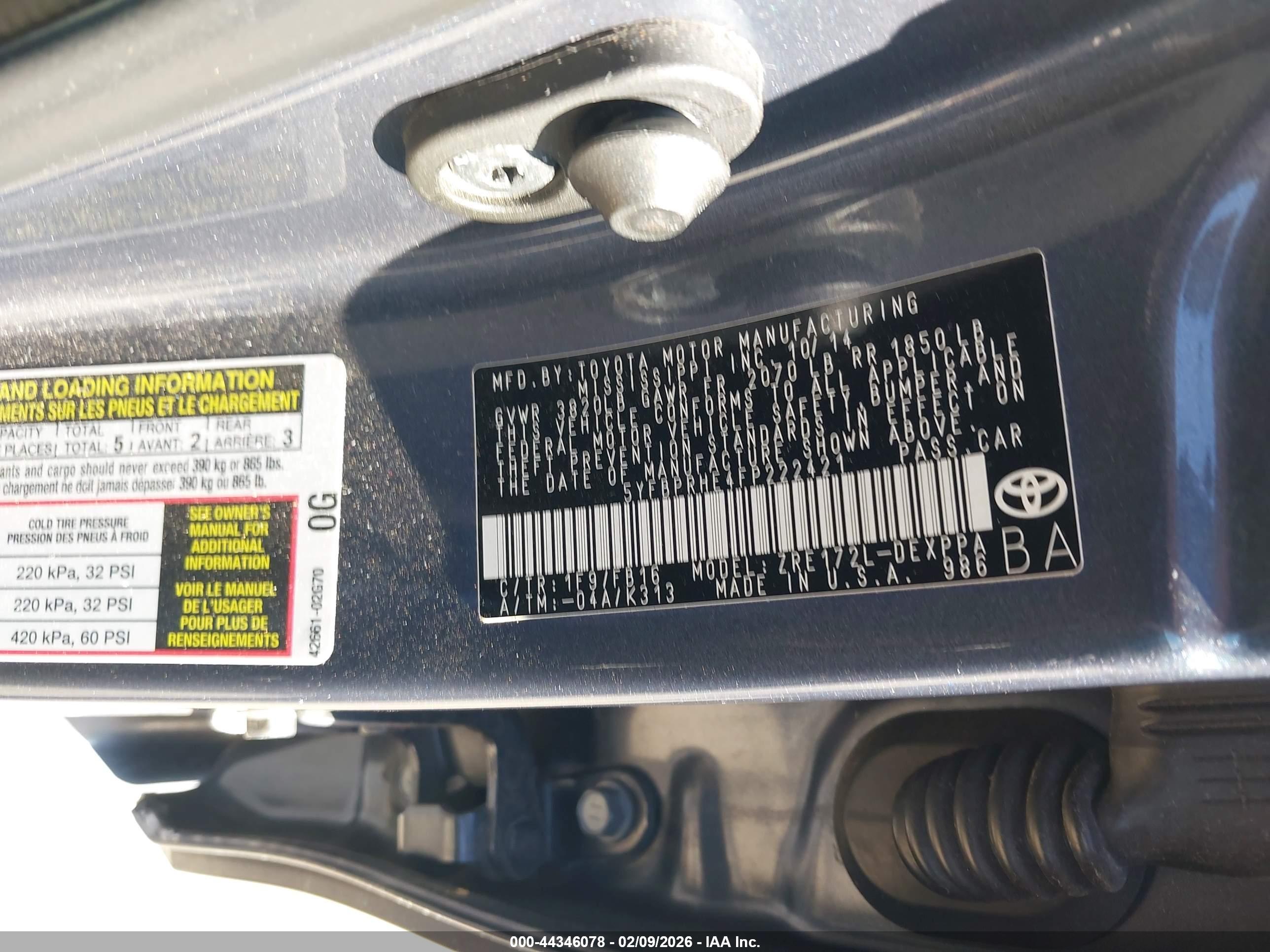 TOYOTA COROLLA image 9