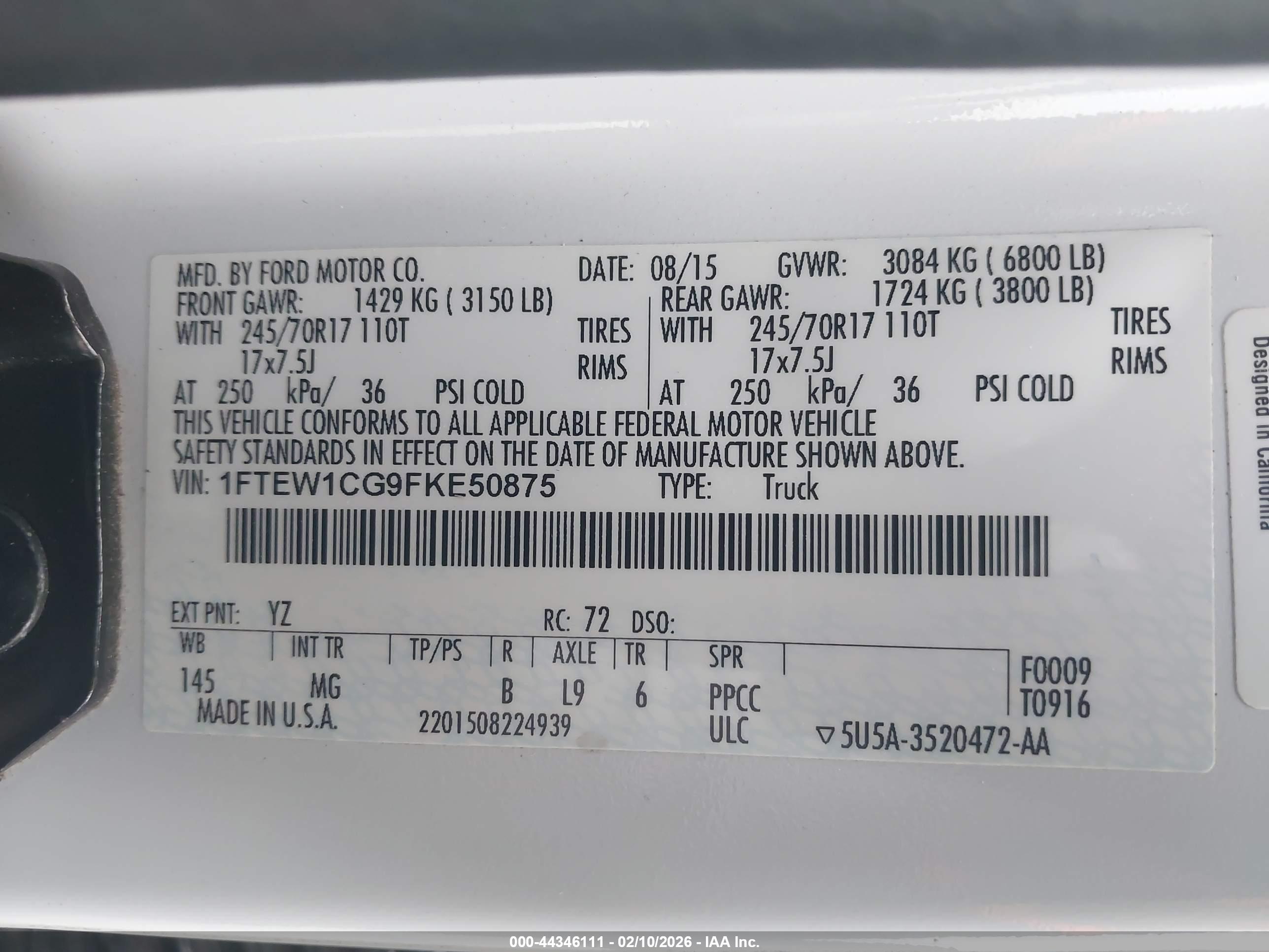 FORD F-150 image 9