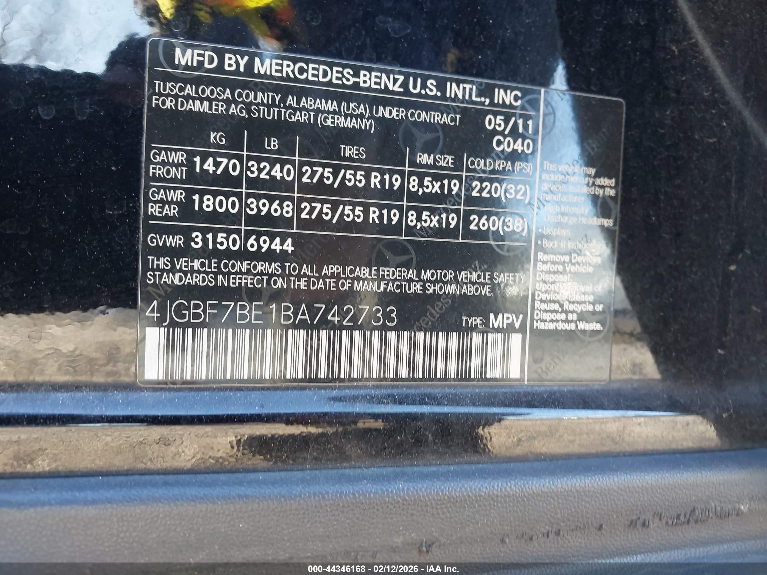 MERCEDES-BENZ GL image 9