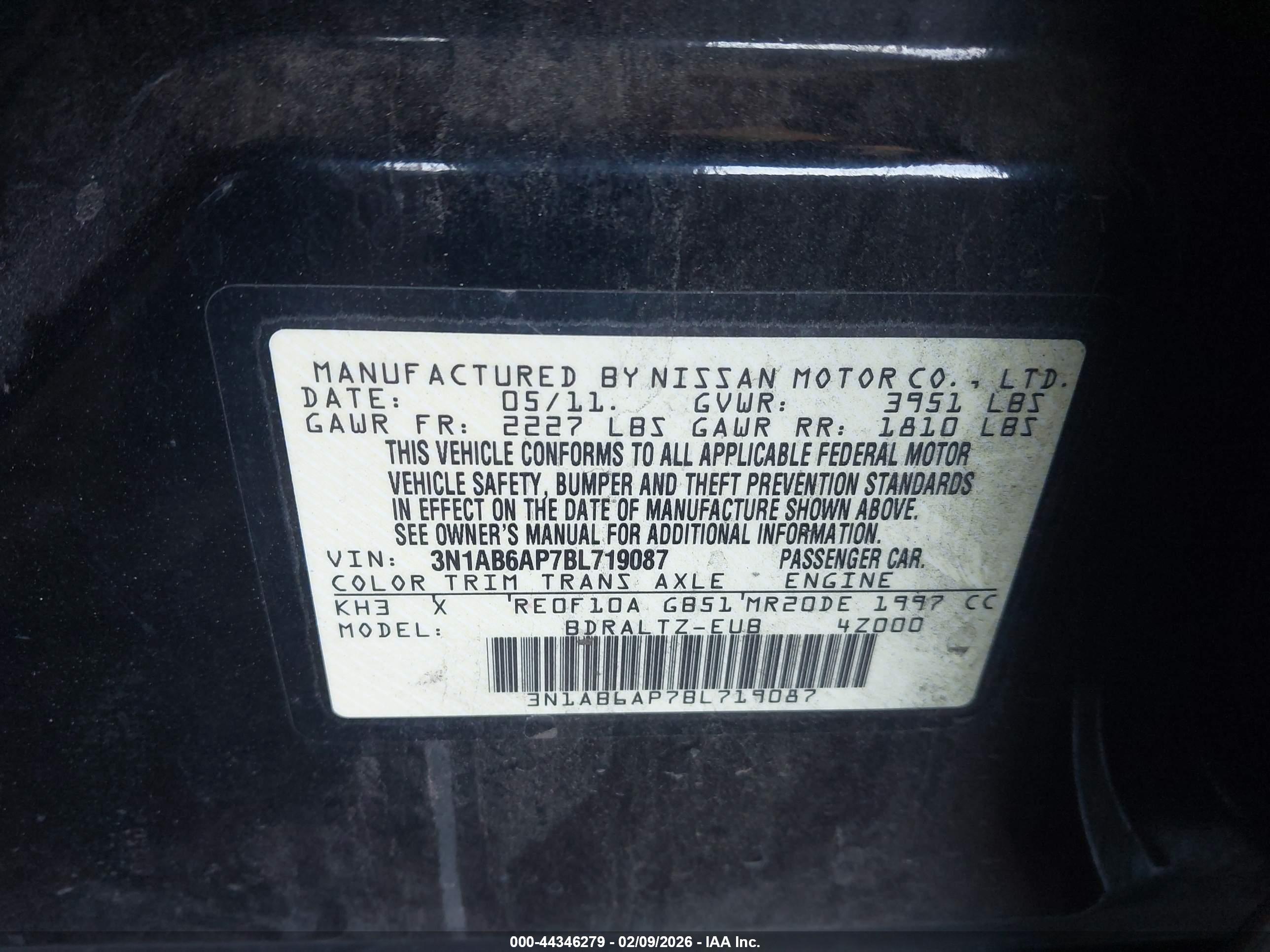 NISSAN SENTRA image 9
