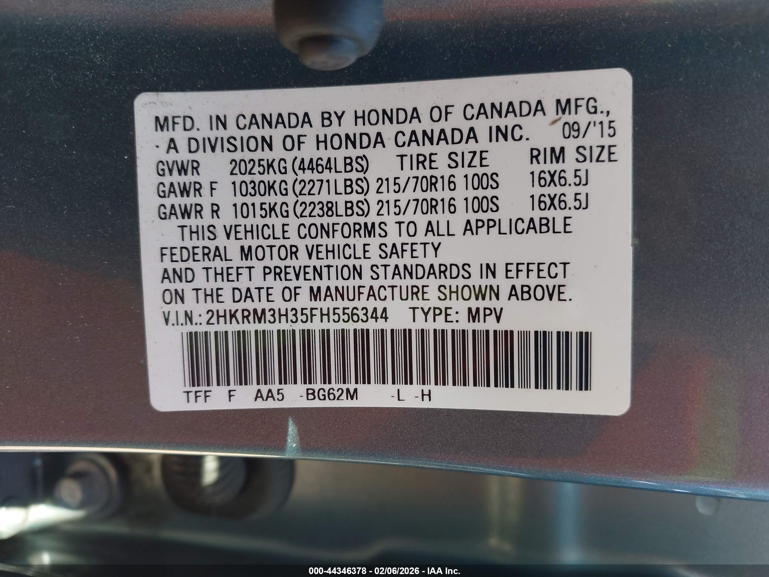HONDA CR-V image 9