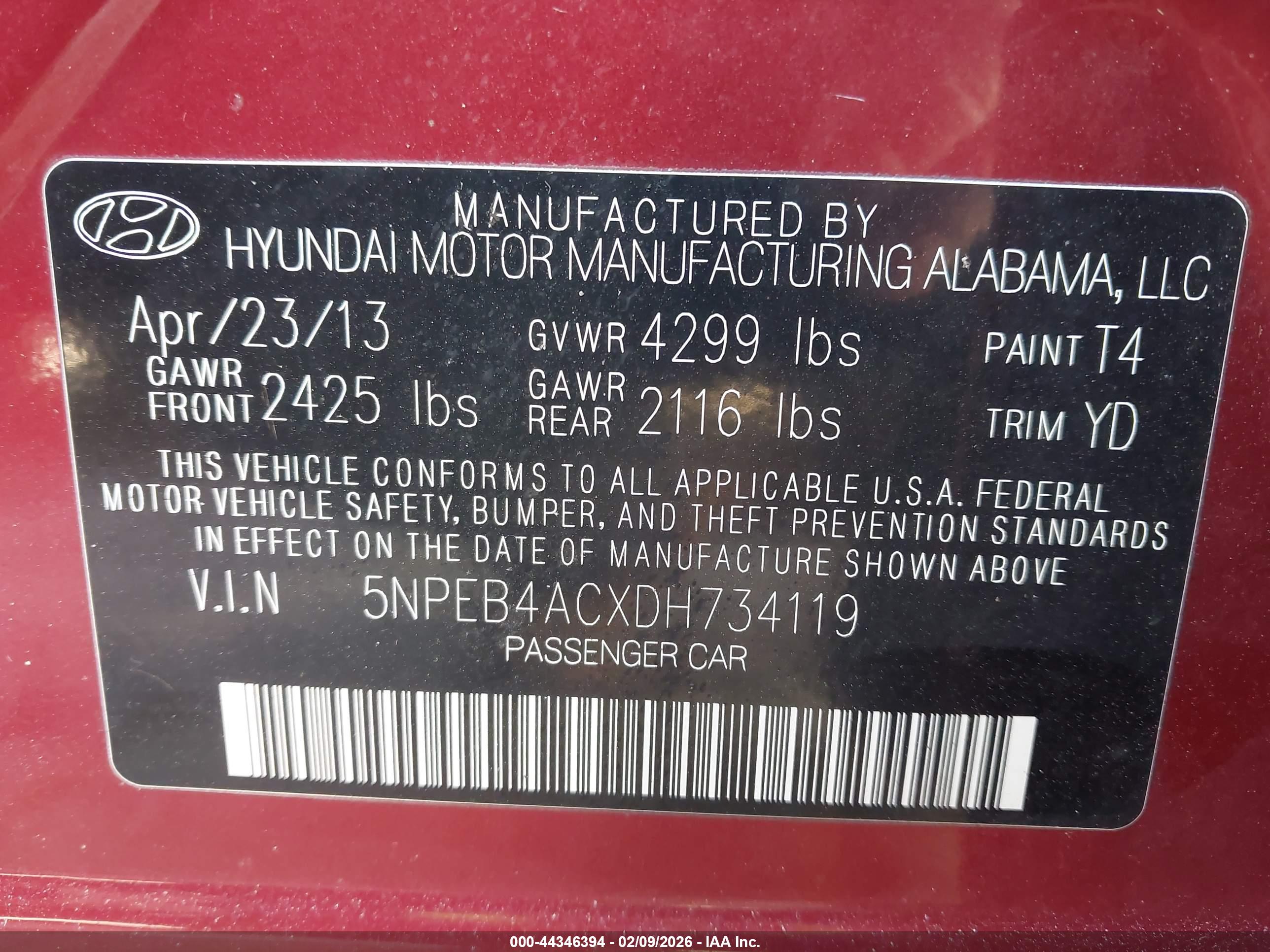 HYUNDAI SONATA image 9