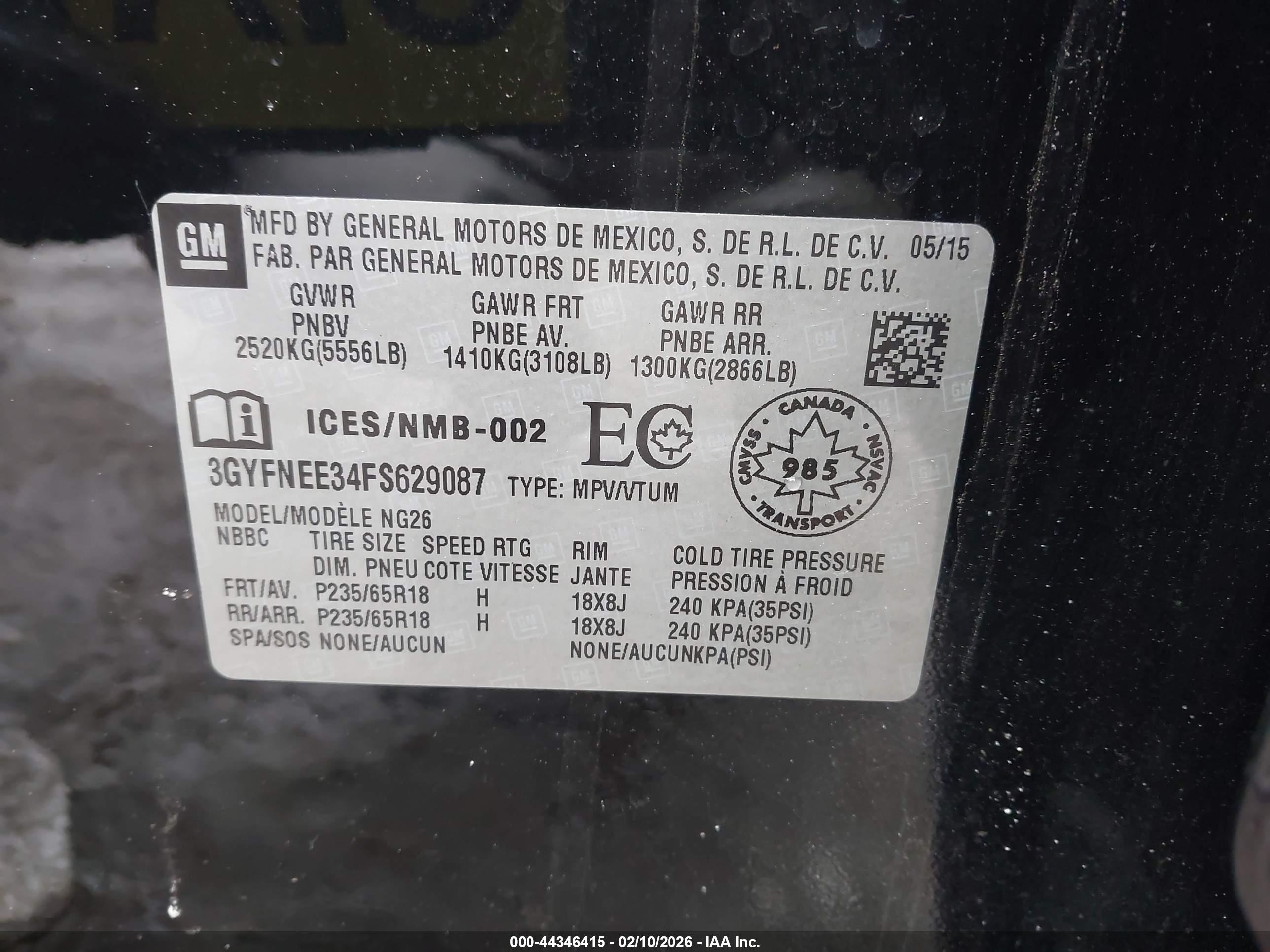 CADILLAC SRX image 9