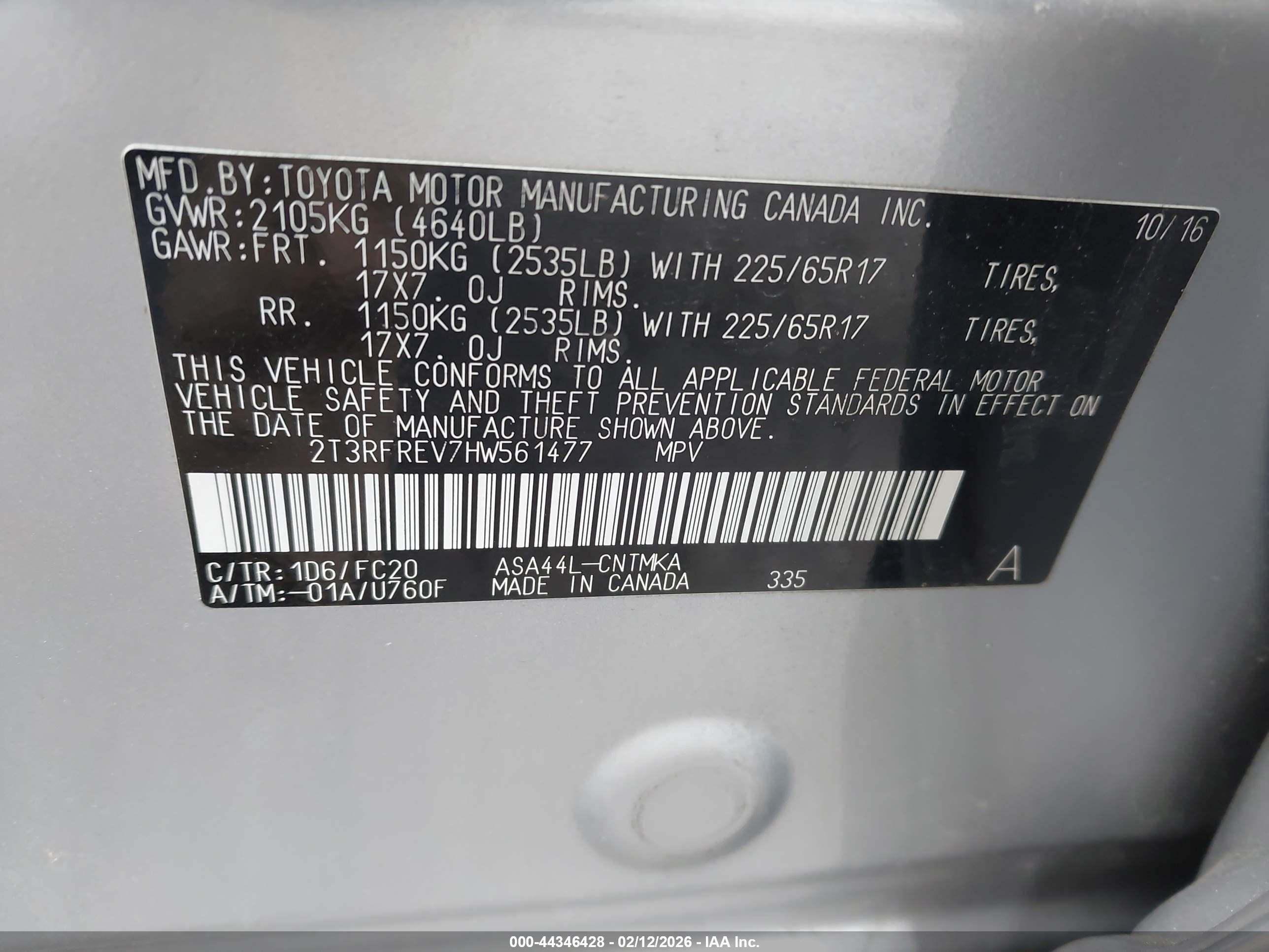 TOYOTA RAV4 image 9
