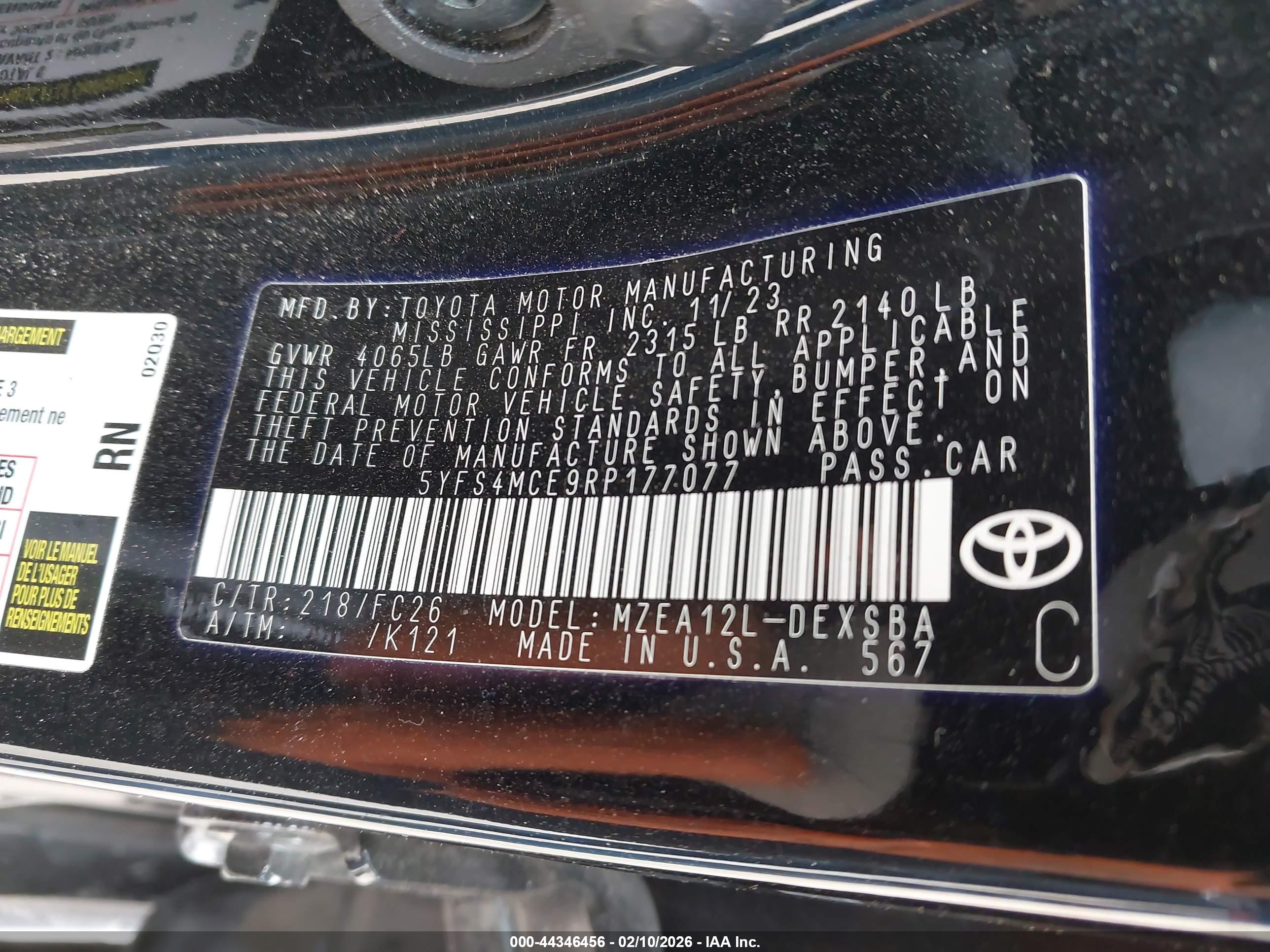TOYOTA COROLLA image 9