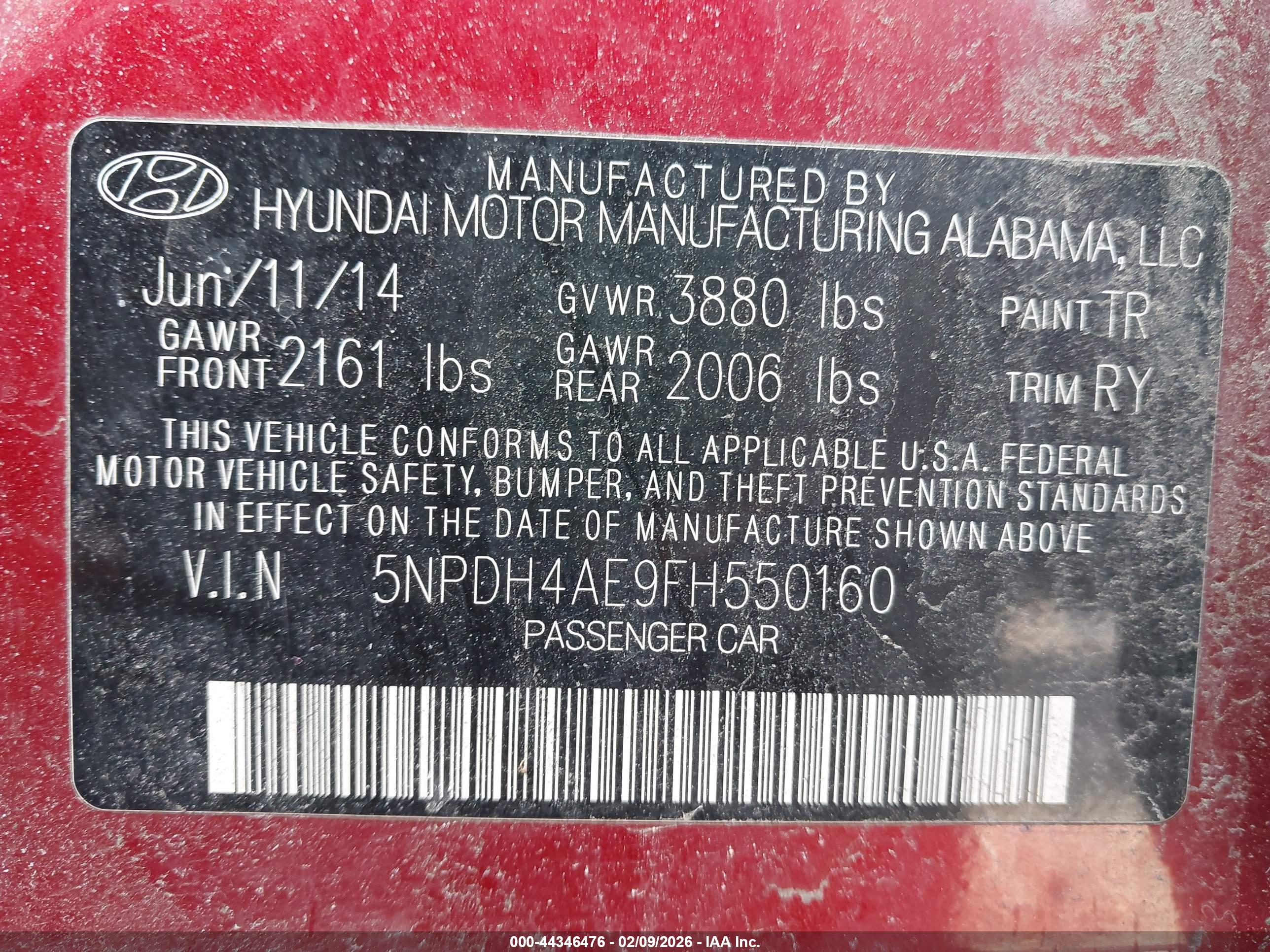 HYUNDAI ELANTRA image 9