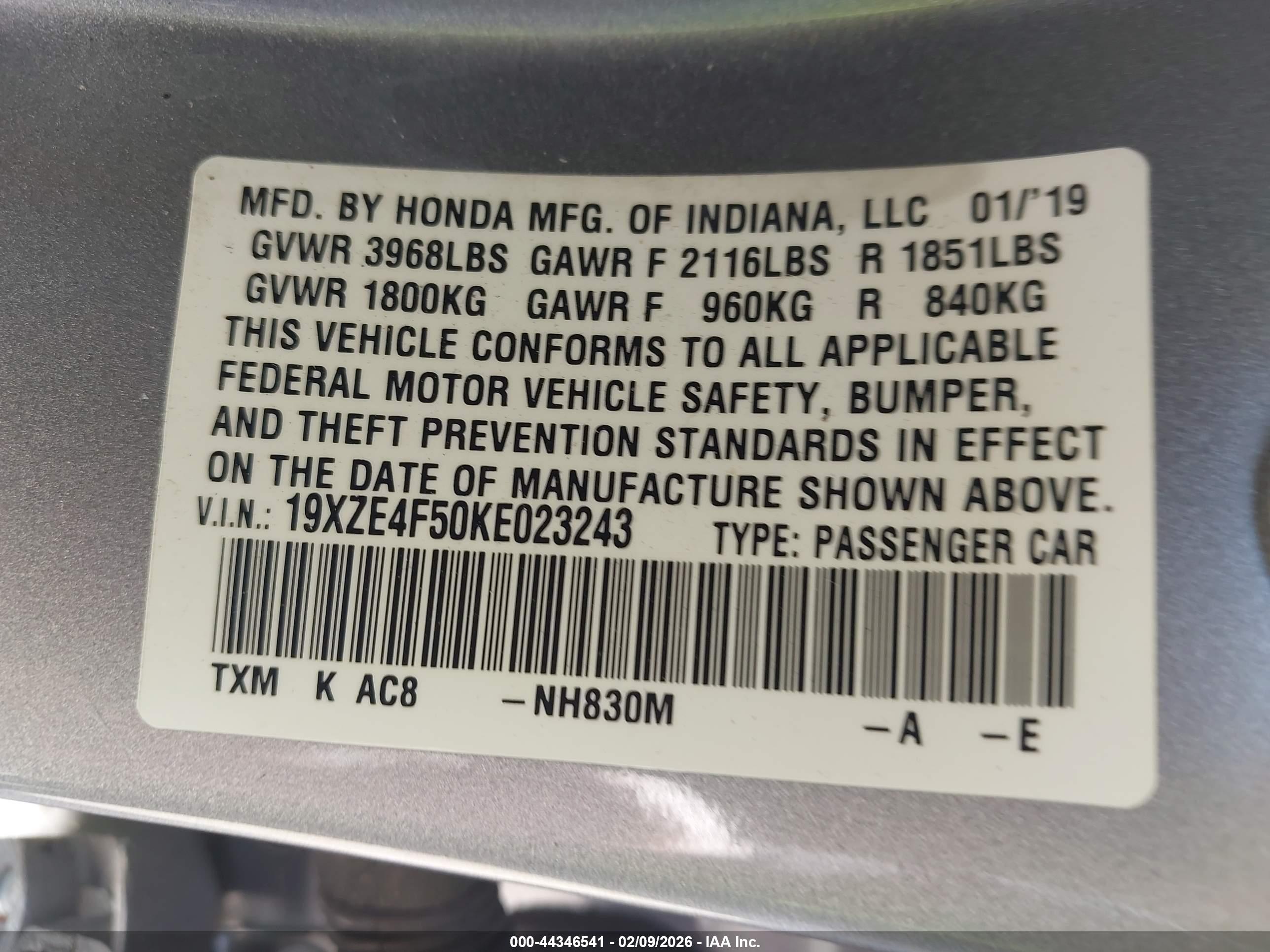 HONDA INSIGHT image 9