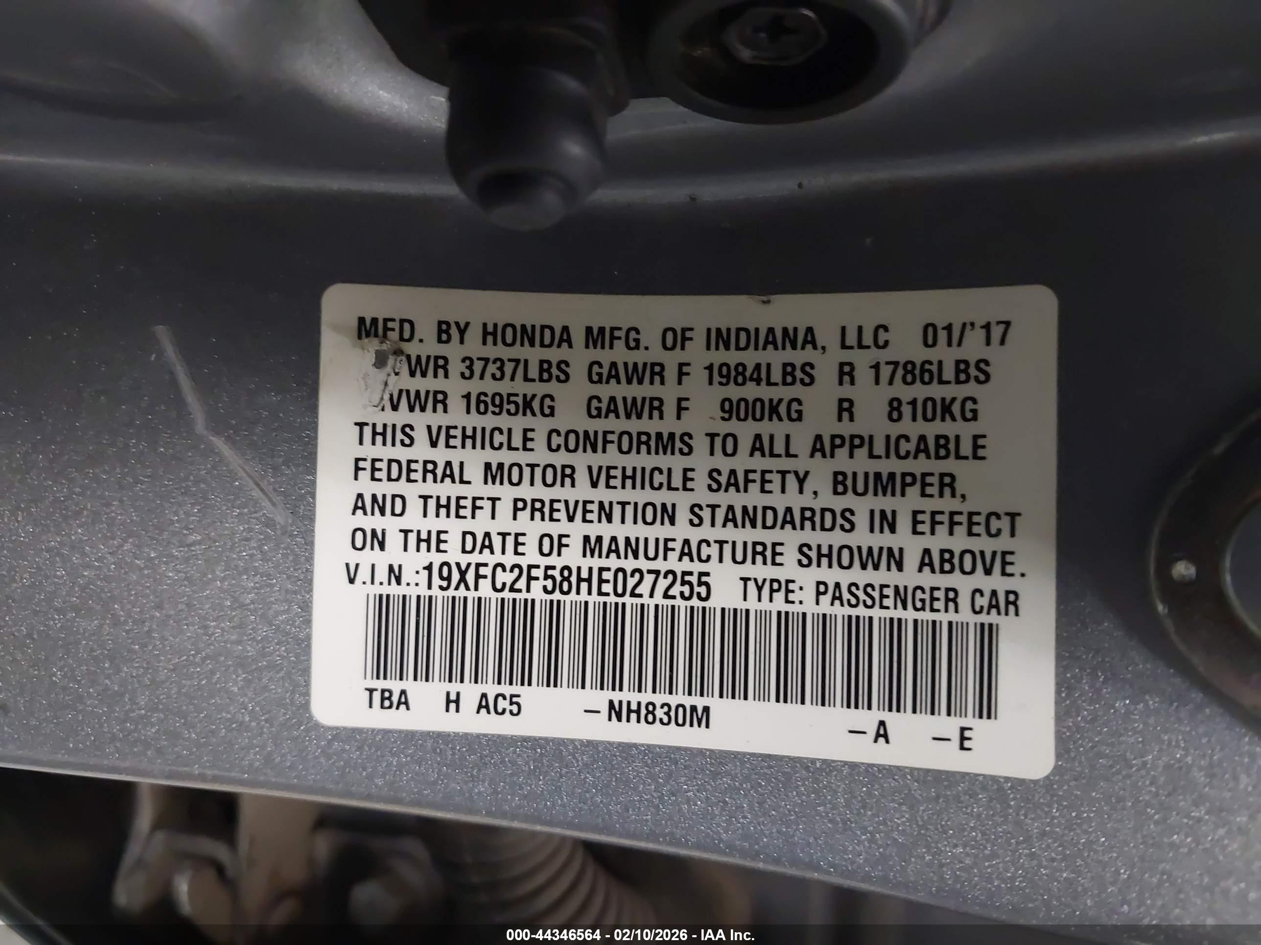 HONDA CIVIC image 9